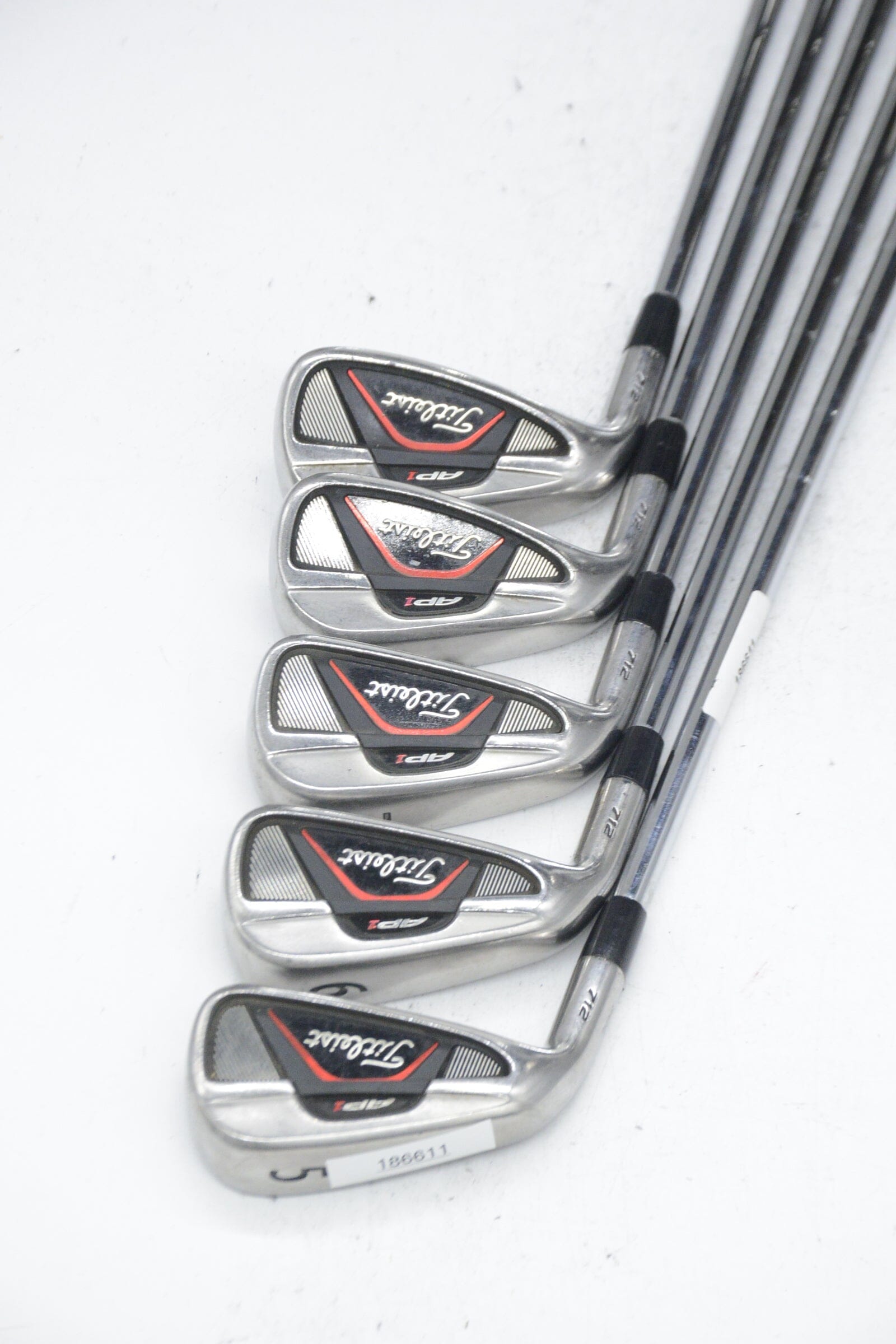 Lefty Titleist 712 AP1 5-9 Iron Set S Flex +0.75" Golf Clubs GolfRoots
