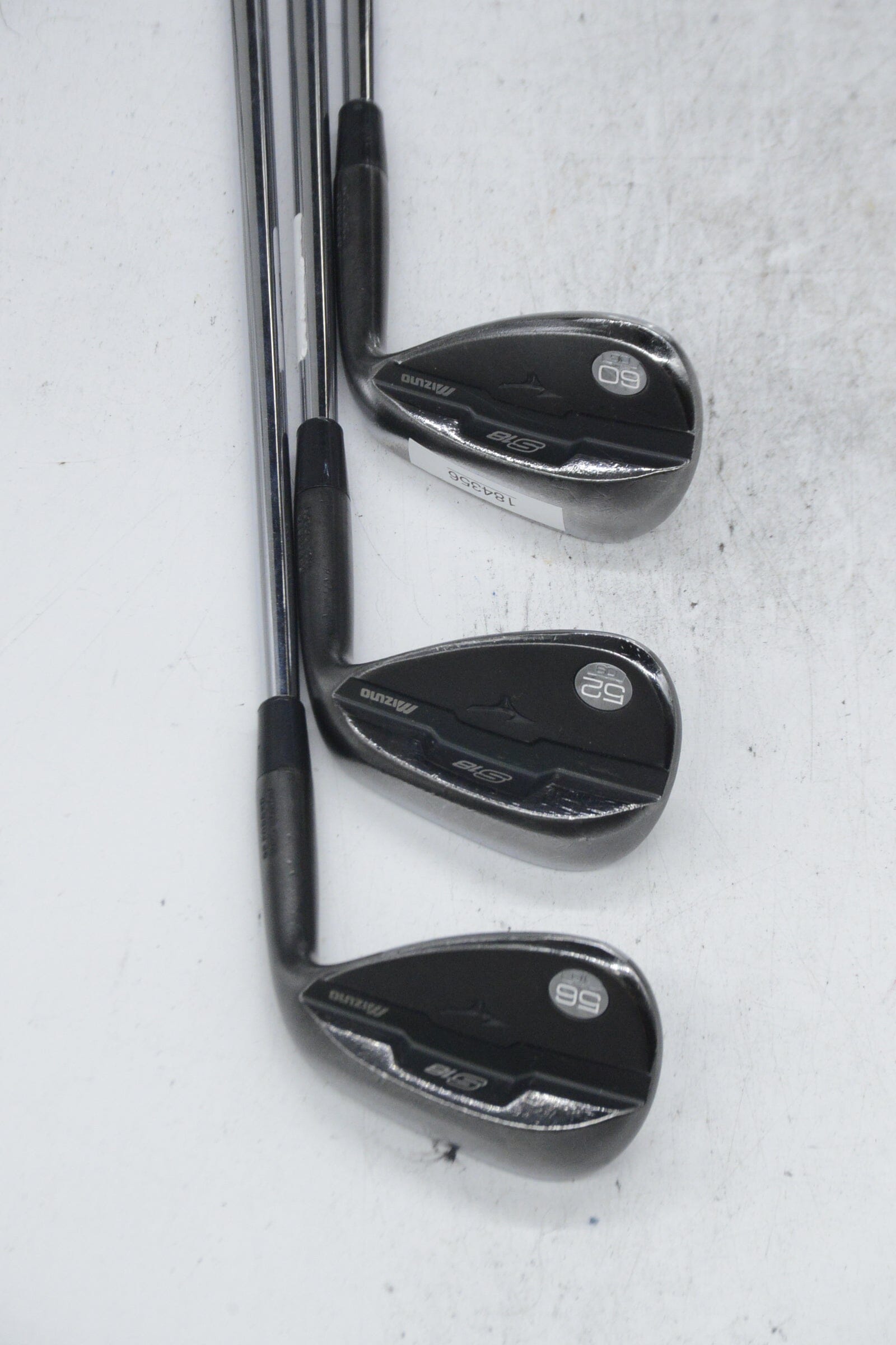 Mizuno S18 Gunmetal Black 52, 56, 60 Degree Wedge Set X Flex Golf Clubs GolfRoots