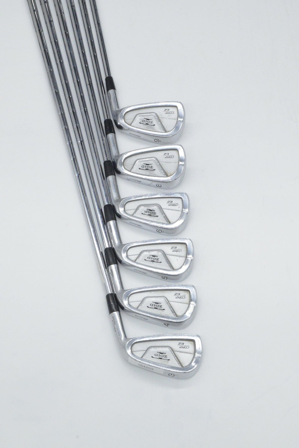 Mizuno T-Zoid Comp EZ 3-6, 8-9 Iron Set S Flex +0.25" Golf Iron Sets Mizuno