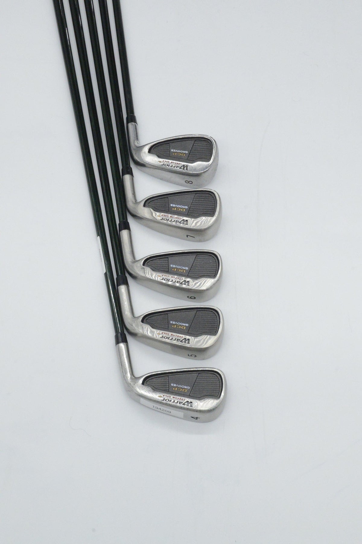 Women's Warrior DCP Grooves 4-8 Iron Set W Flex -0.25" Golf Iron Sets Warrior