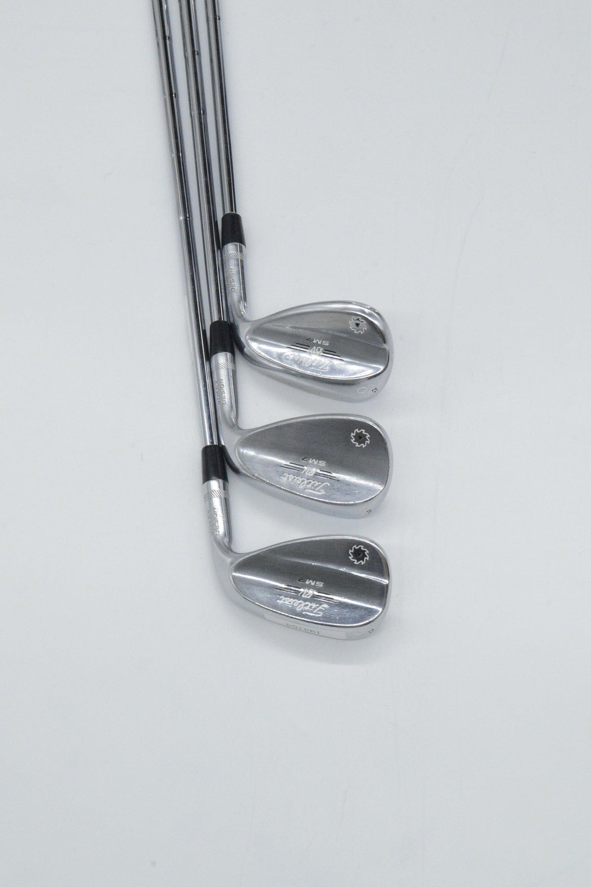 Titleist Vokey SM7 Tour Chrome 50, 56, 60 Degree Wedge Set Wedge Flex Golf Wedges Titleist
