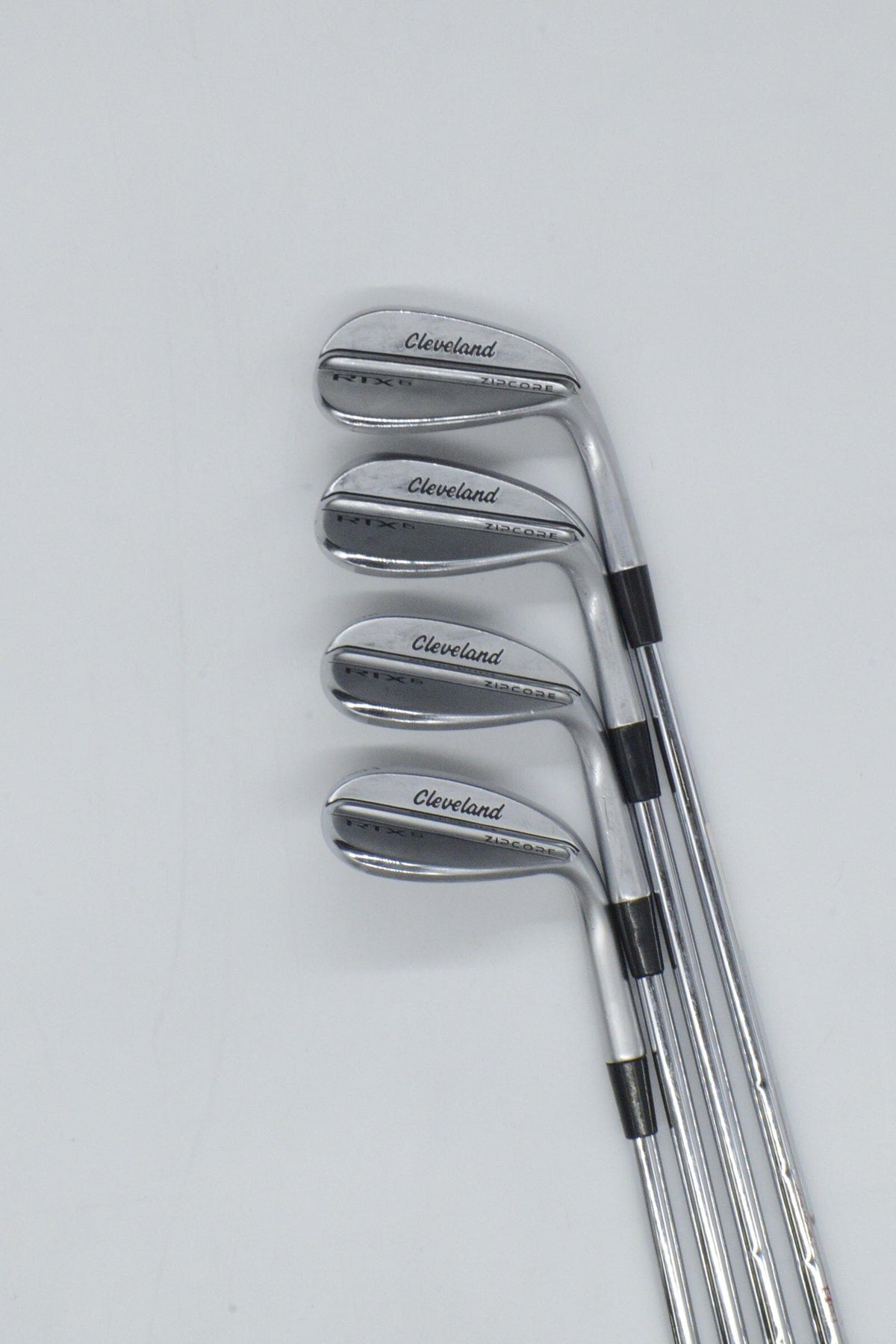 Cleveland RTX 6 ZipCore Tour Satin 46, 50, 56, 60 Degree Wedge Set S Flex Golf Wedges Cleveland