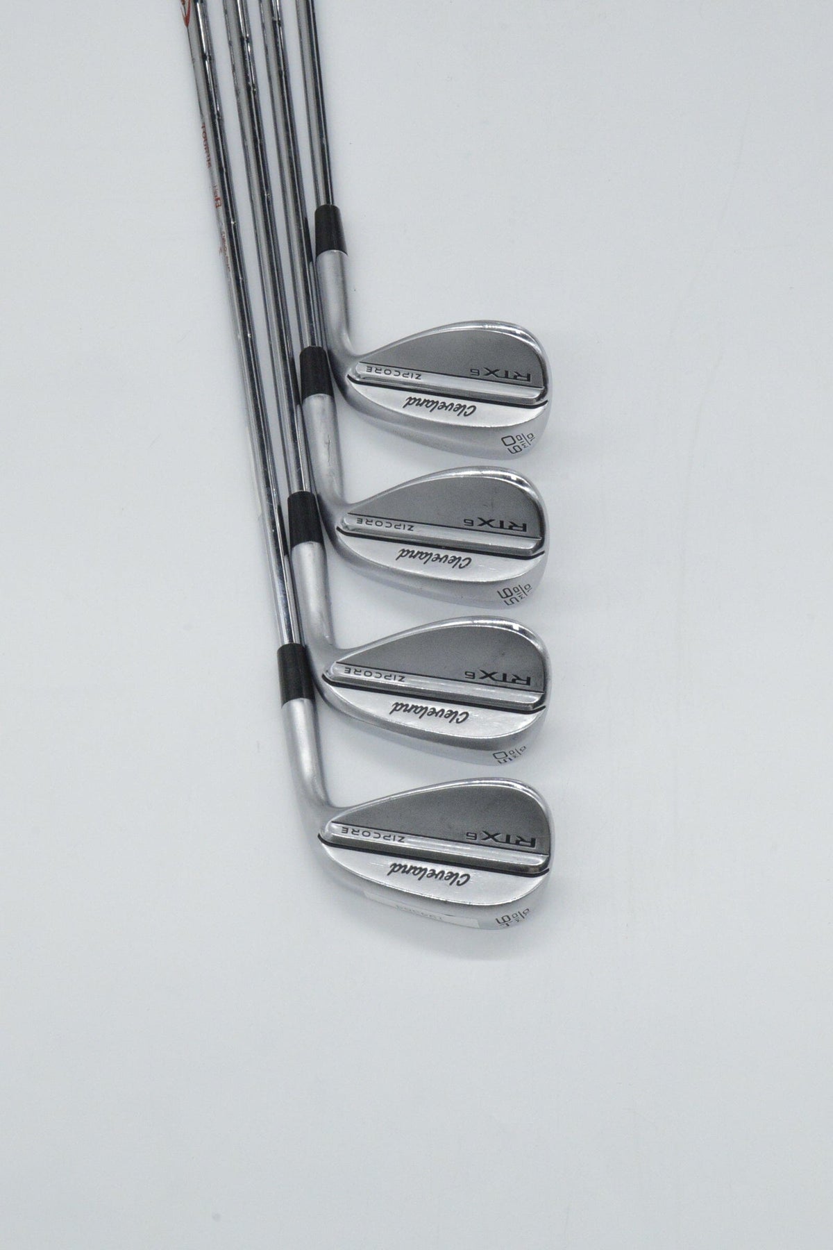 Cleveland RTX 6 ZipCore Tour Satin 46, 50, 56, 60 Degree Wedge Set S Flex Golf Wedges Cleveland