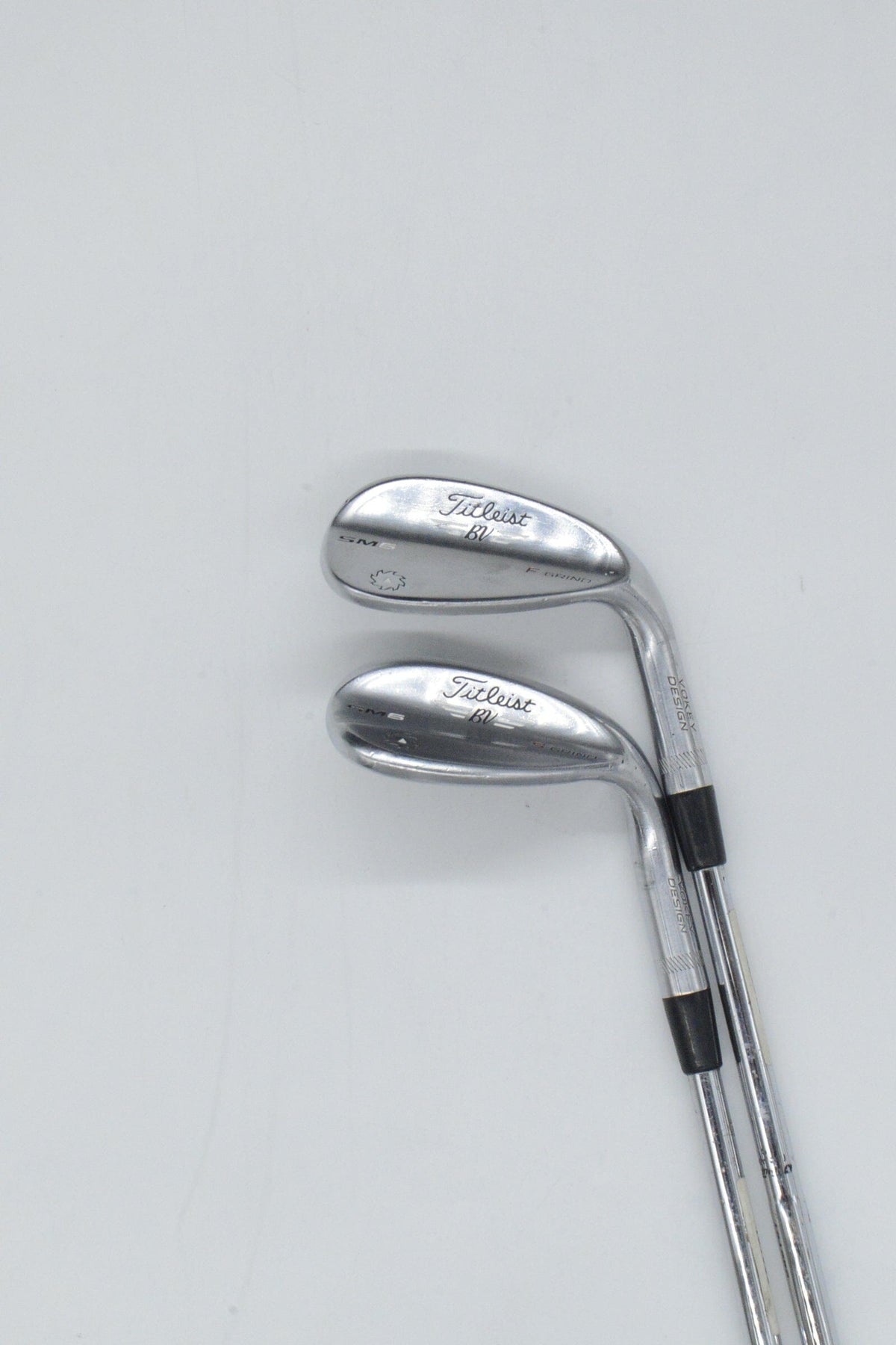 Titleist Vokey SM6 Tour Chrome 54 & 60 Degree Wedge Set X Flex Golf Wedges Titleist