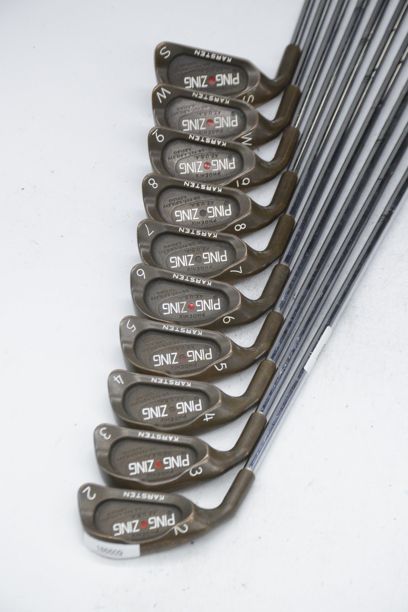 Lefty Ping Zing Beryllium Copper 2-PW, SW Iron Set S Flex +0.25"