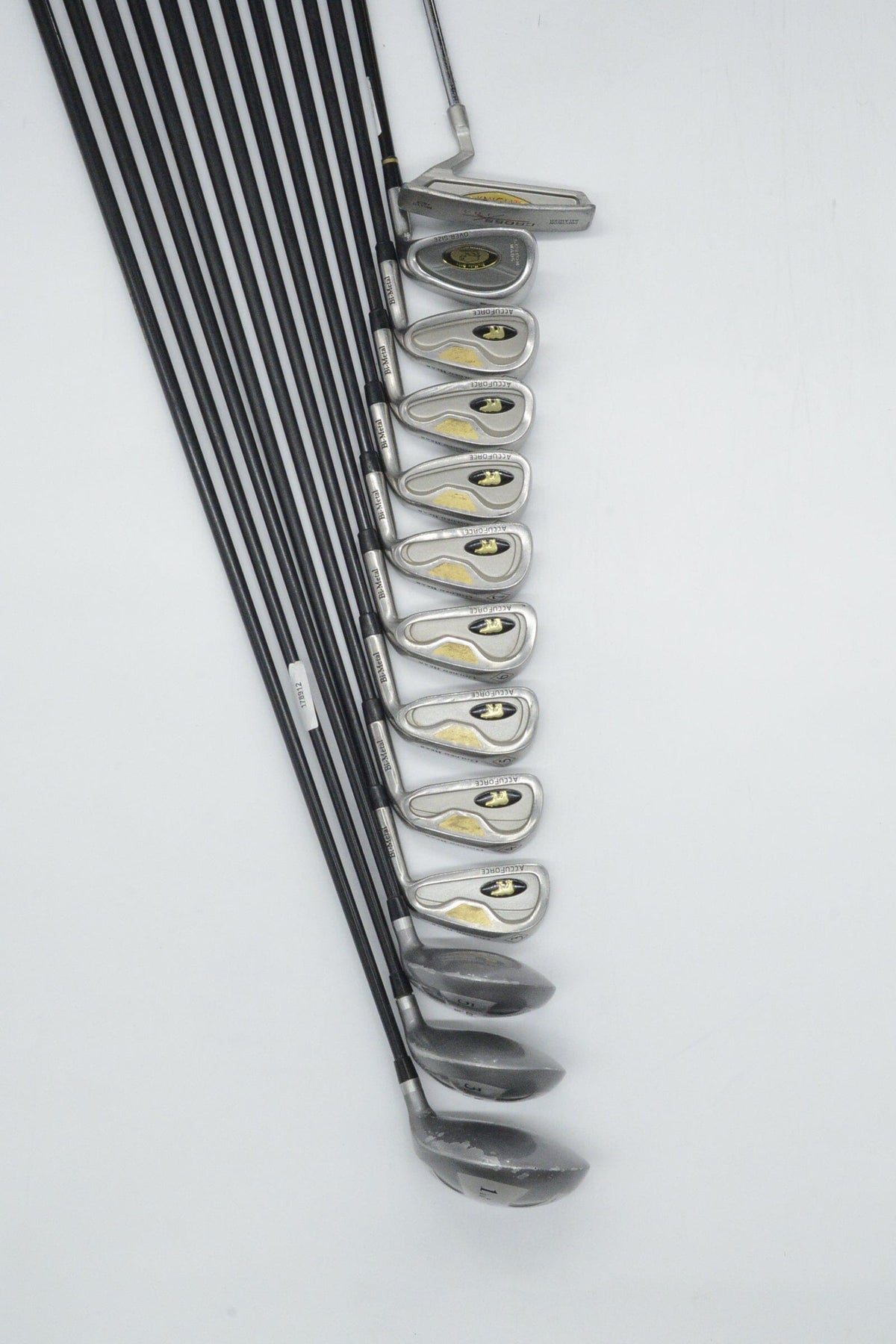 Golden Bear AccuForce Mixed Full Set R Flex -0.25" Golf Club Sets Golden Bear
