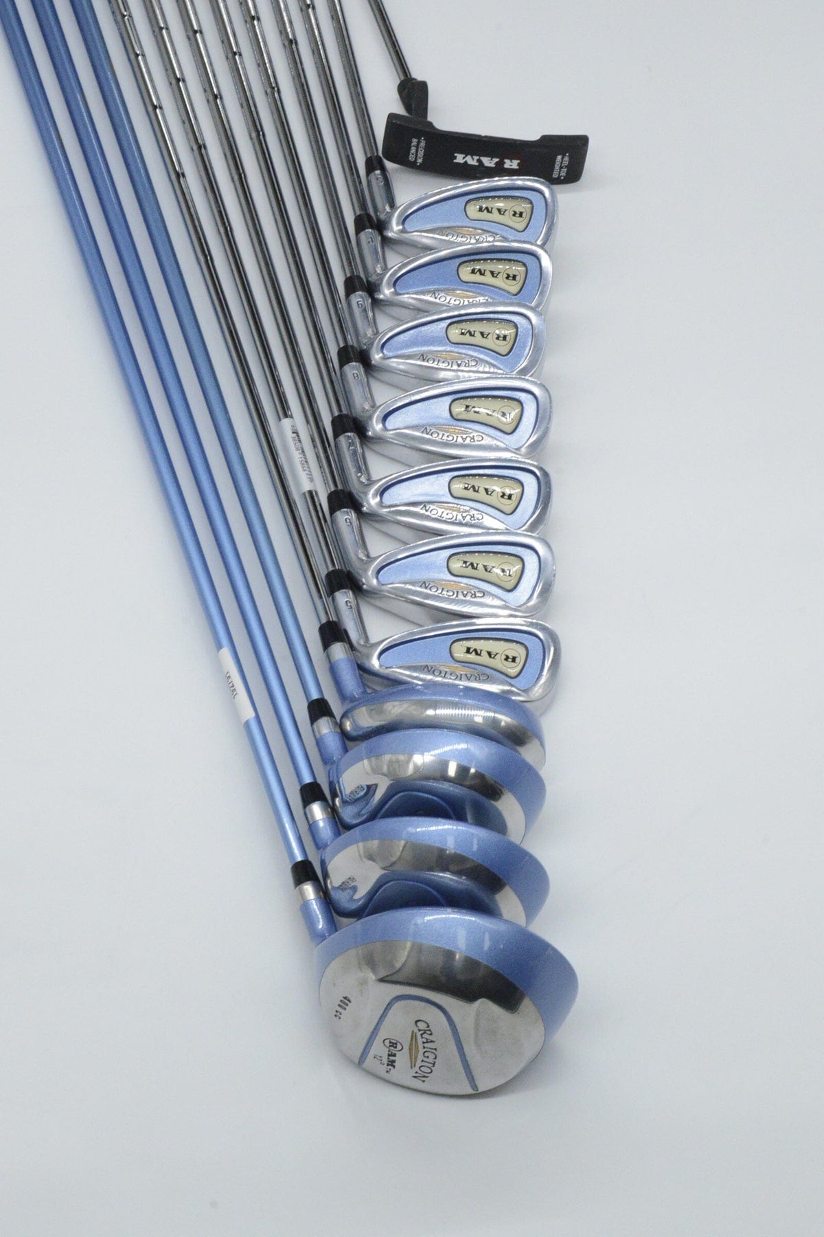 Women's Ram Craigton Mixed Full Set W Flex +0.25" Golf Club Sets Ram