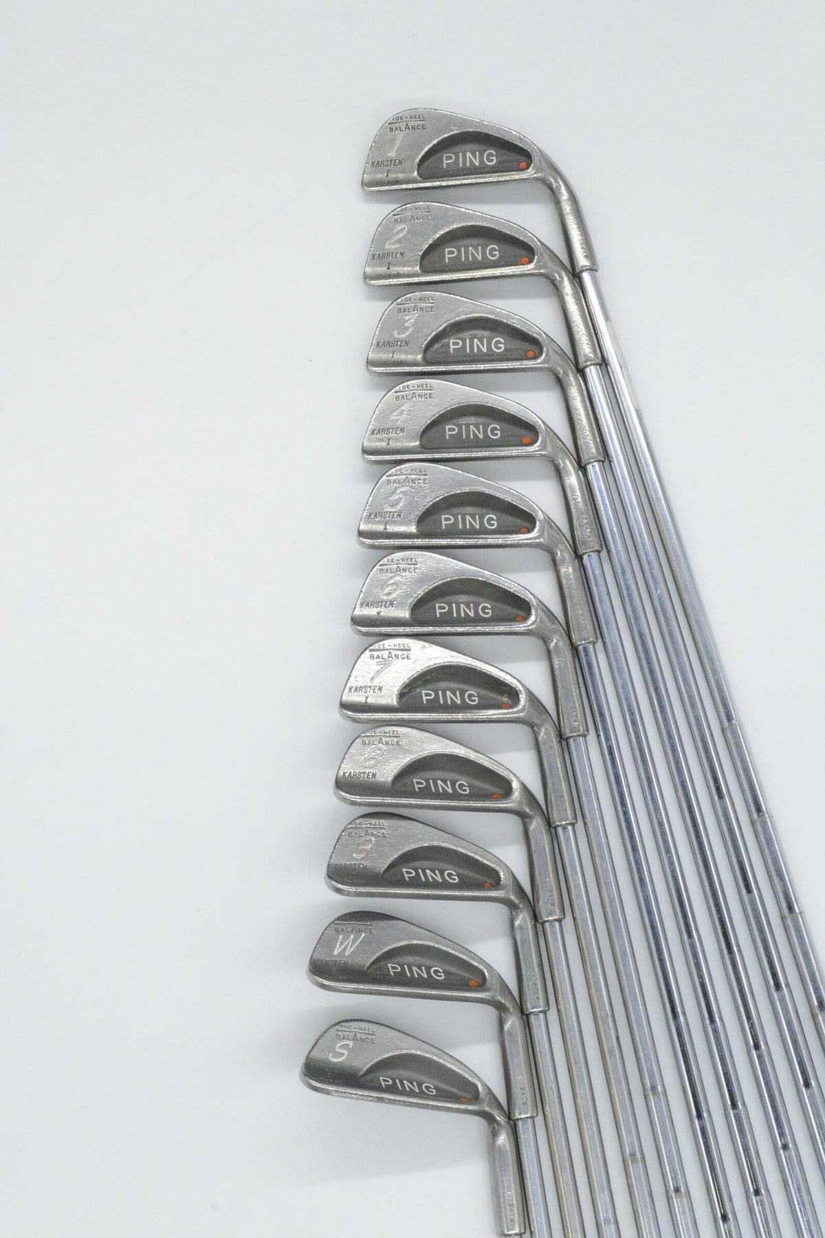 Ping Karsten I 1-PW, SW Iron Set S Flex Std Length Golf Iron Sets Ping