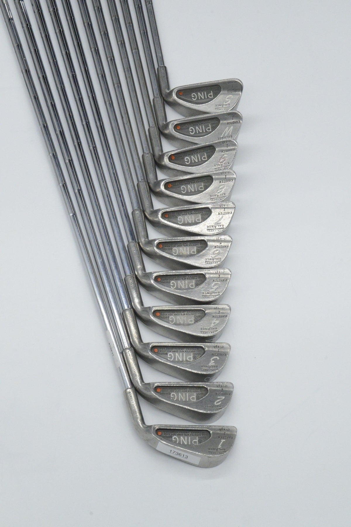 Ping Karsten I 1-PW, SW Iron Set S Flex Std Length Golf Iron Sets Ping