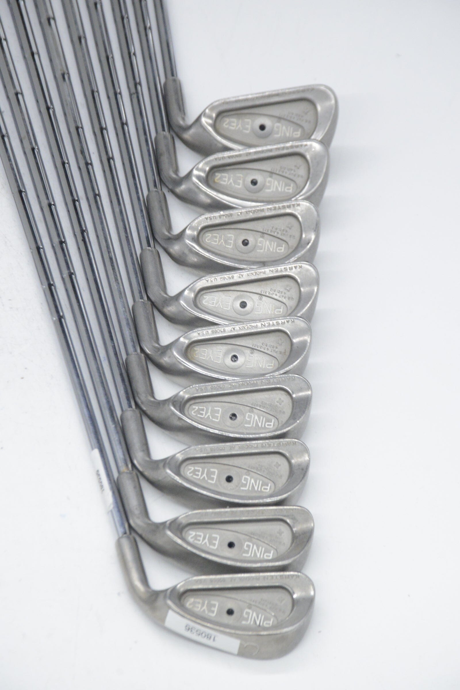 Ping Eye 2 3-PW, SW Iron Set S Flex +0.25" Golf Clubs GolfRoots