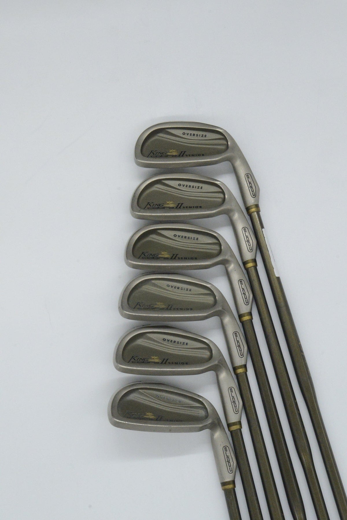 Cobra King Cobra II Senior Oversize 5-PW Iron Set SR Flex -2" Golf Iron Sets Cobra