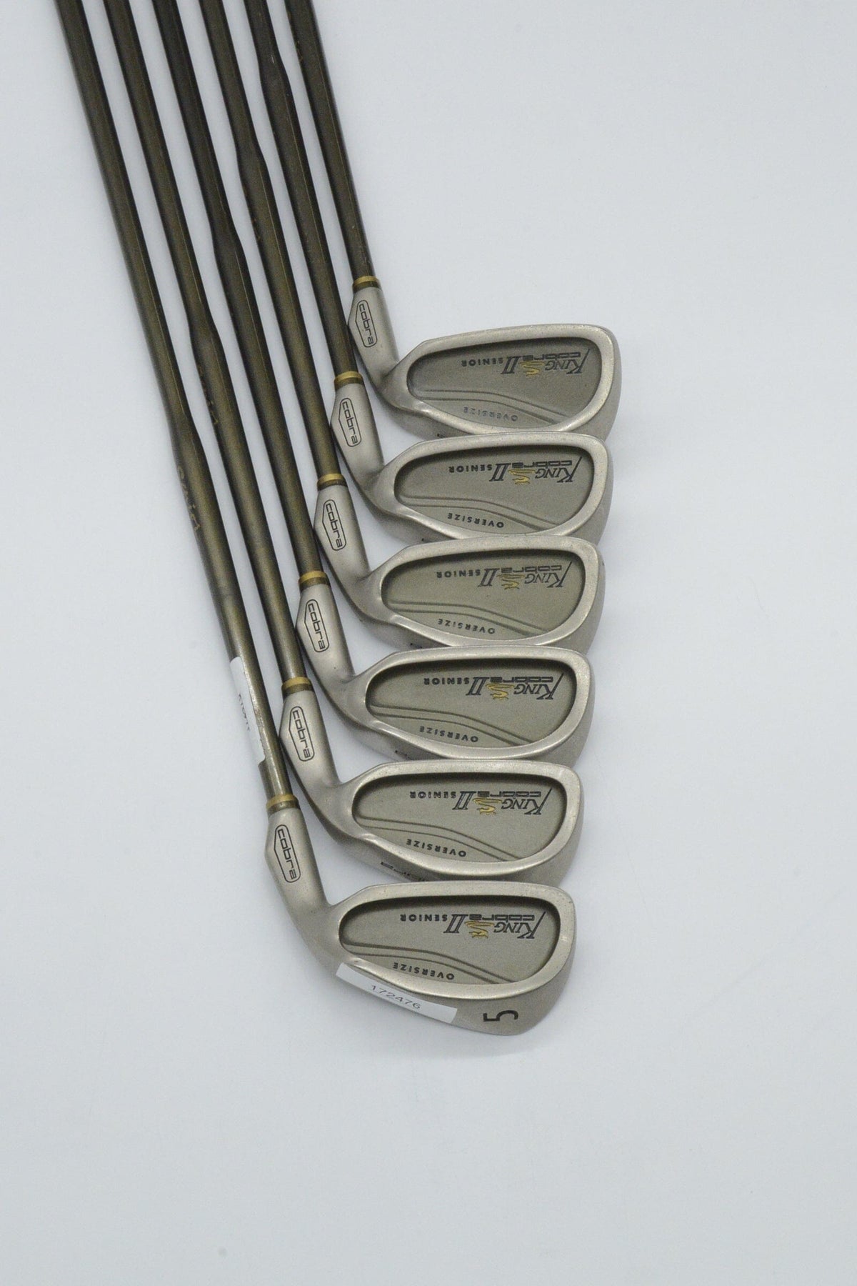 Cobra King Cobra II Senior Oversize 5-PW Iron Set SR Flex -2" Golf Iron Sets Cobra