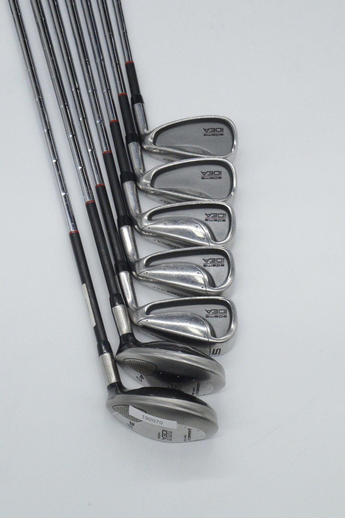 Adams Idea 3H-4H, 5-9 Iron Set S Flex +0.25" Golf Iron Sets Adams