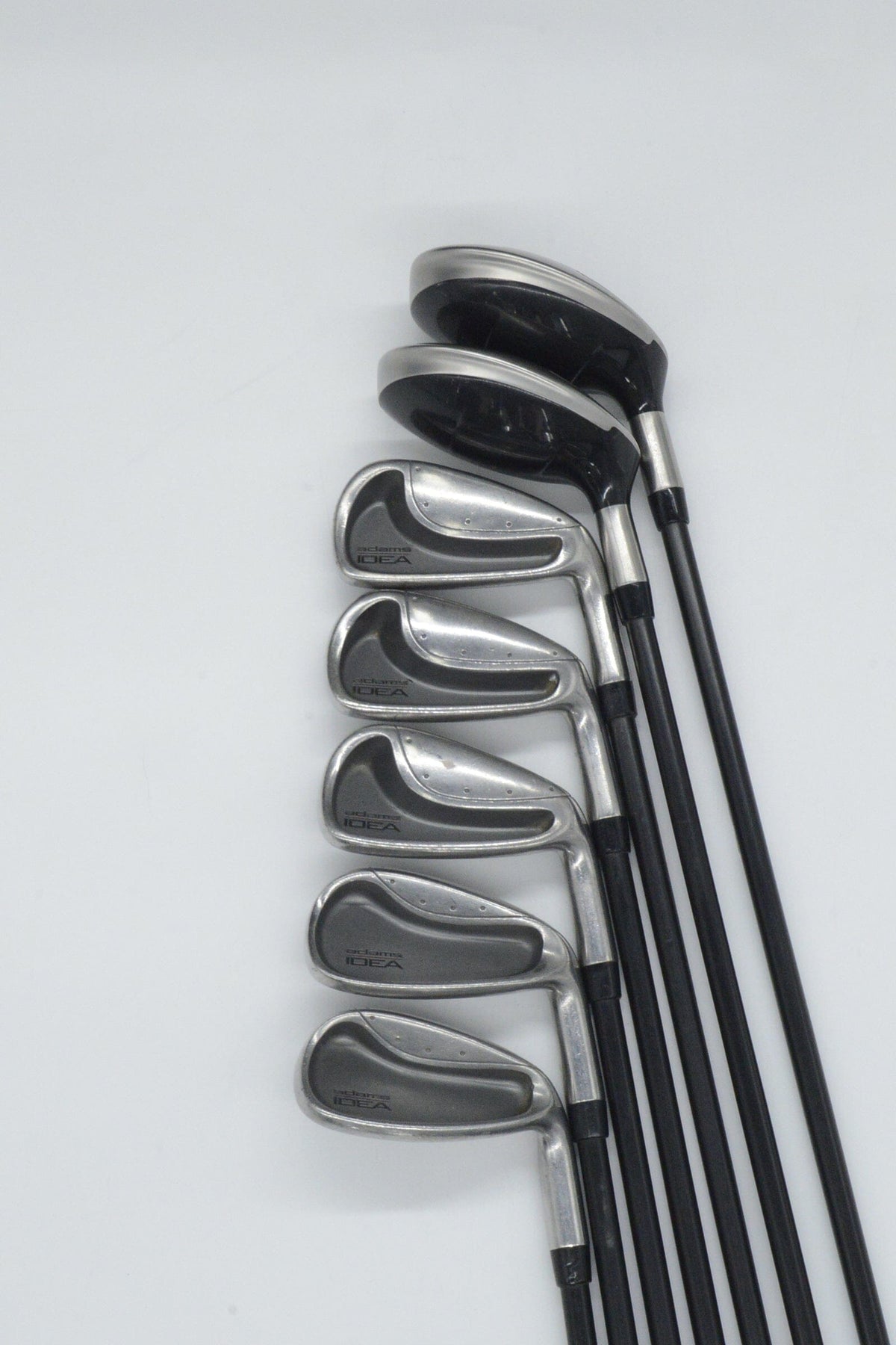 Adams Idea 3H-4H, 5-8, PW Iron Set R Flex Std Length Golf Iron Sets Adams