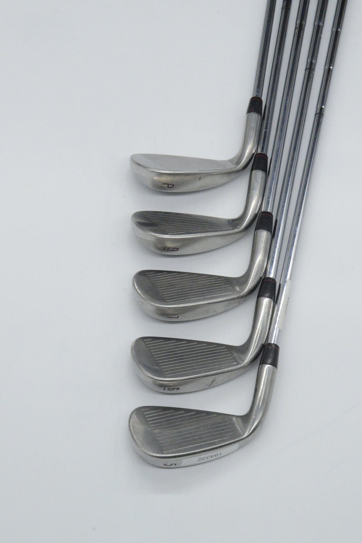 Nike Victory Red Full Cavity 5-7, 9-PW Iron Set R Flex Std Length Golf Iron Sets Nike