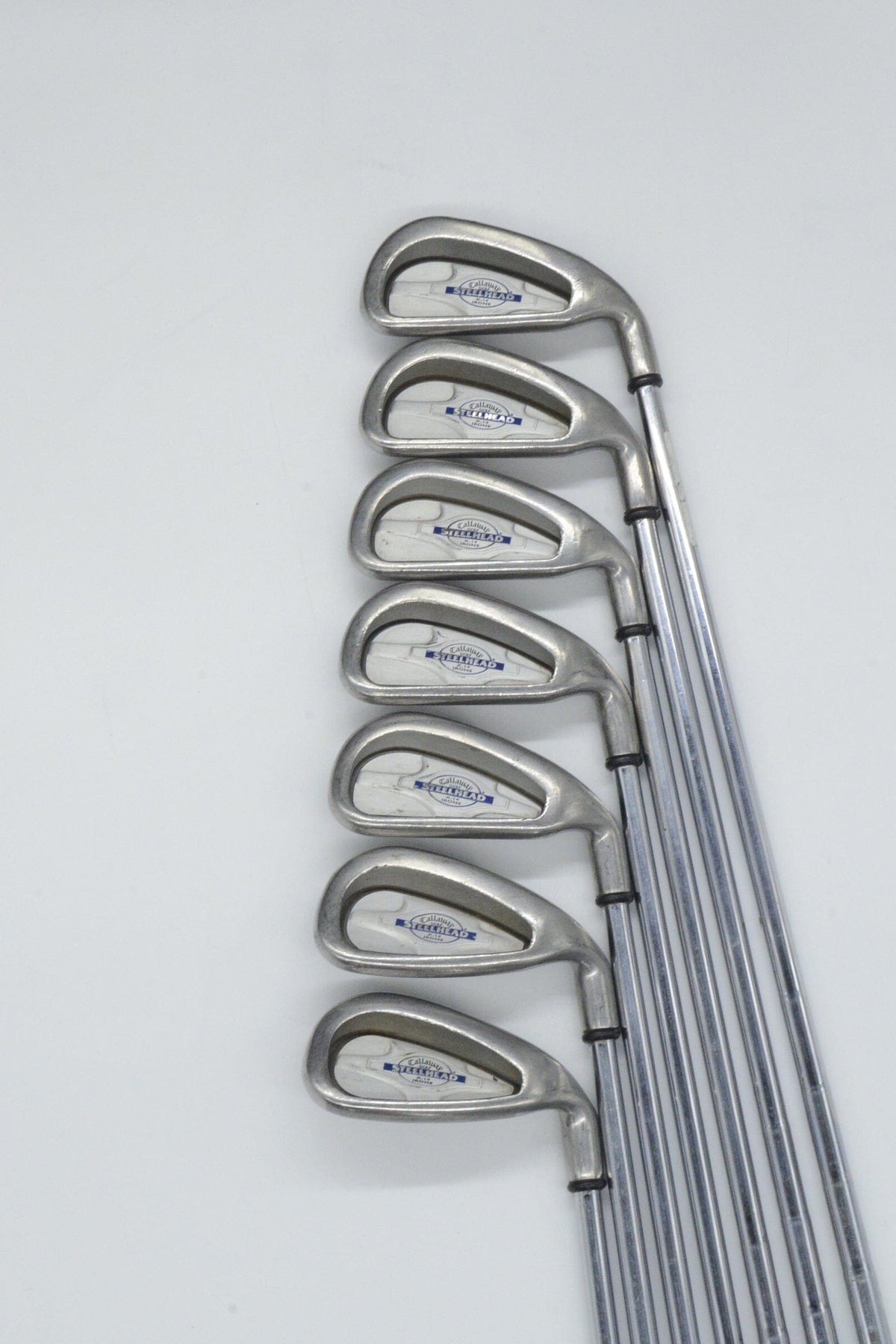 Callaway Steelhead X-14 3-9 Iron Set S Flex Std Length Golf Iron Sets Callaway