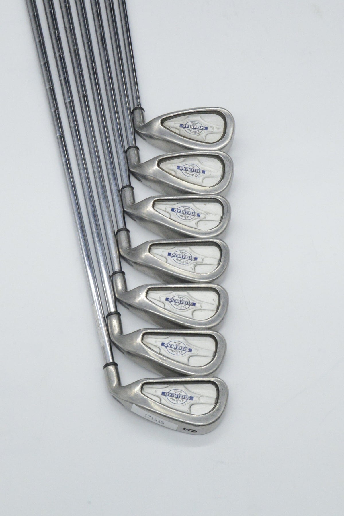 Callaway Steelhead X-14 3-9 Iron Set S Flex Std Length Golf Iron Sets Callaway