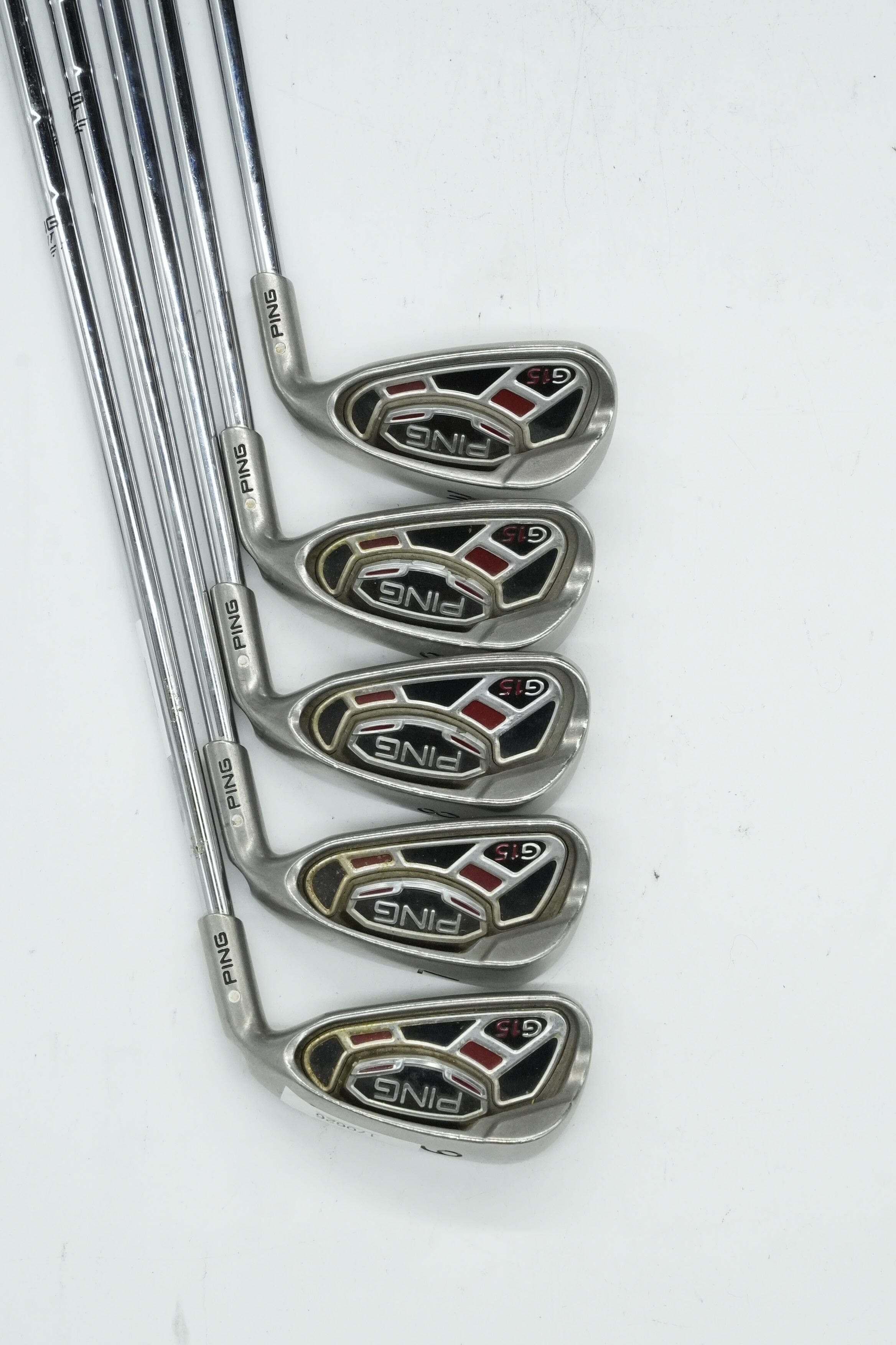 Ping G15 6-PW Iron Set S Flex +0.25" Golf Clubs GolfRoots