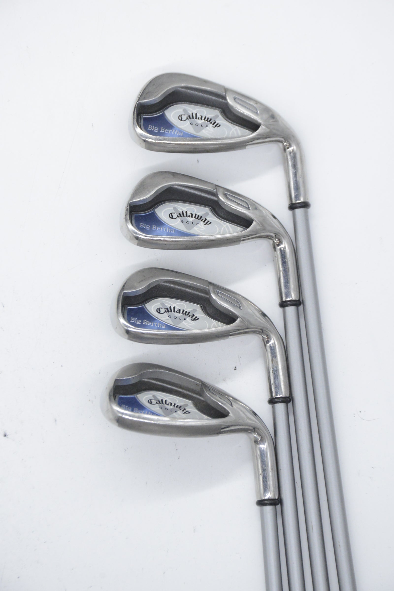 Women's Callaway Big Bertha 2006 8-PW, SW Iron Set W Flex -0.25"