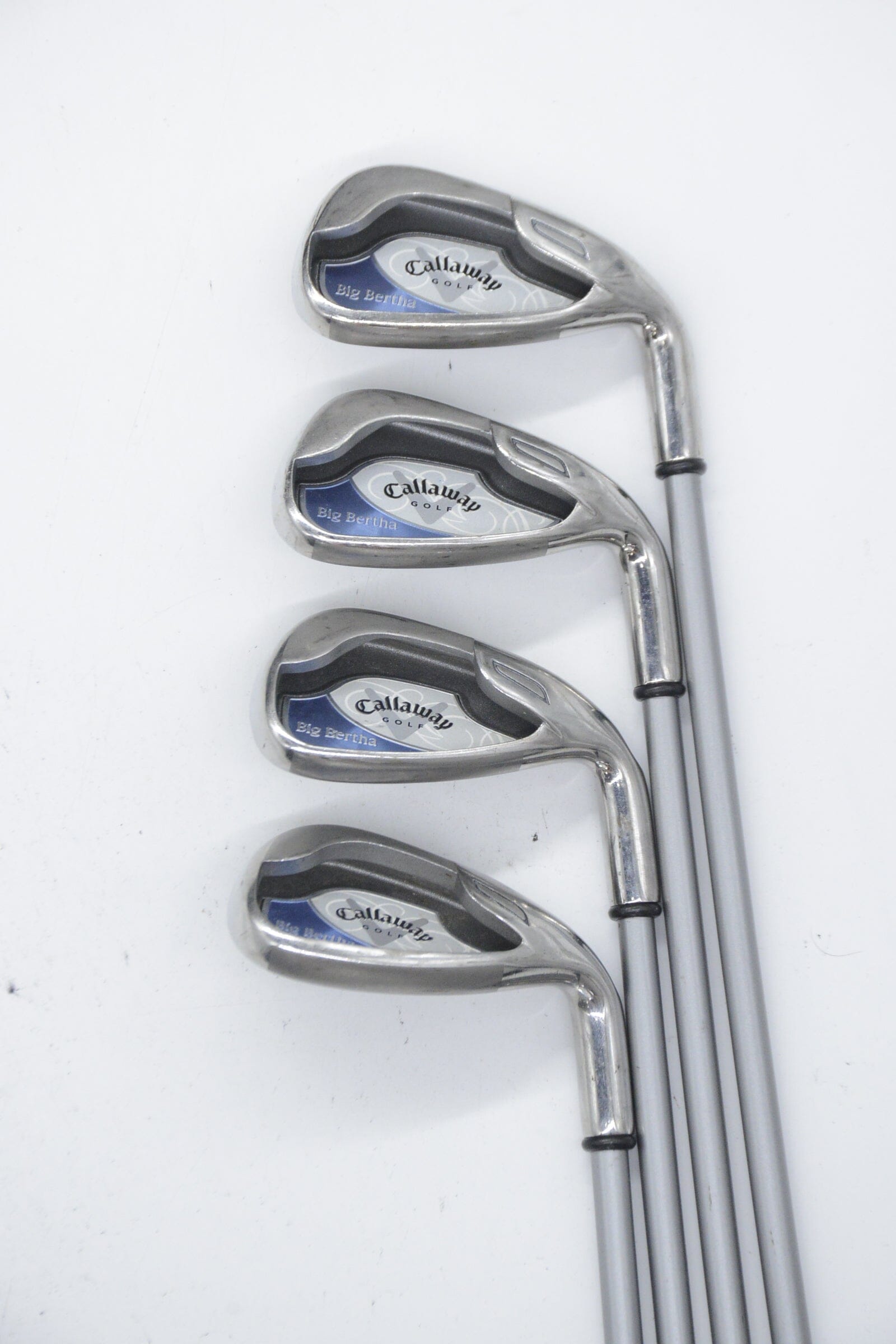 Women's Callaway Big Bertha 2006 8-PW, SW Iron Set W Flex -0.25" Golf Clubs GolfRoots