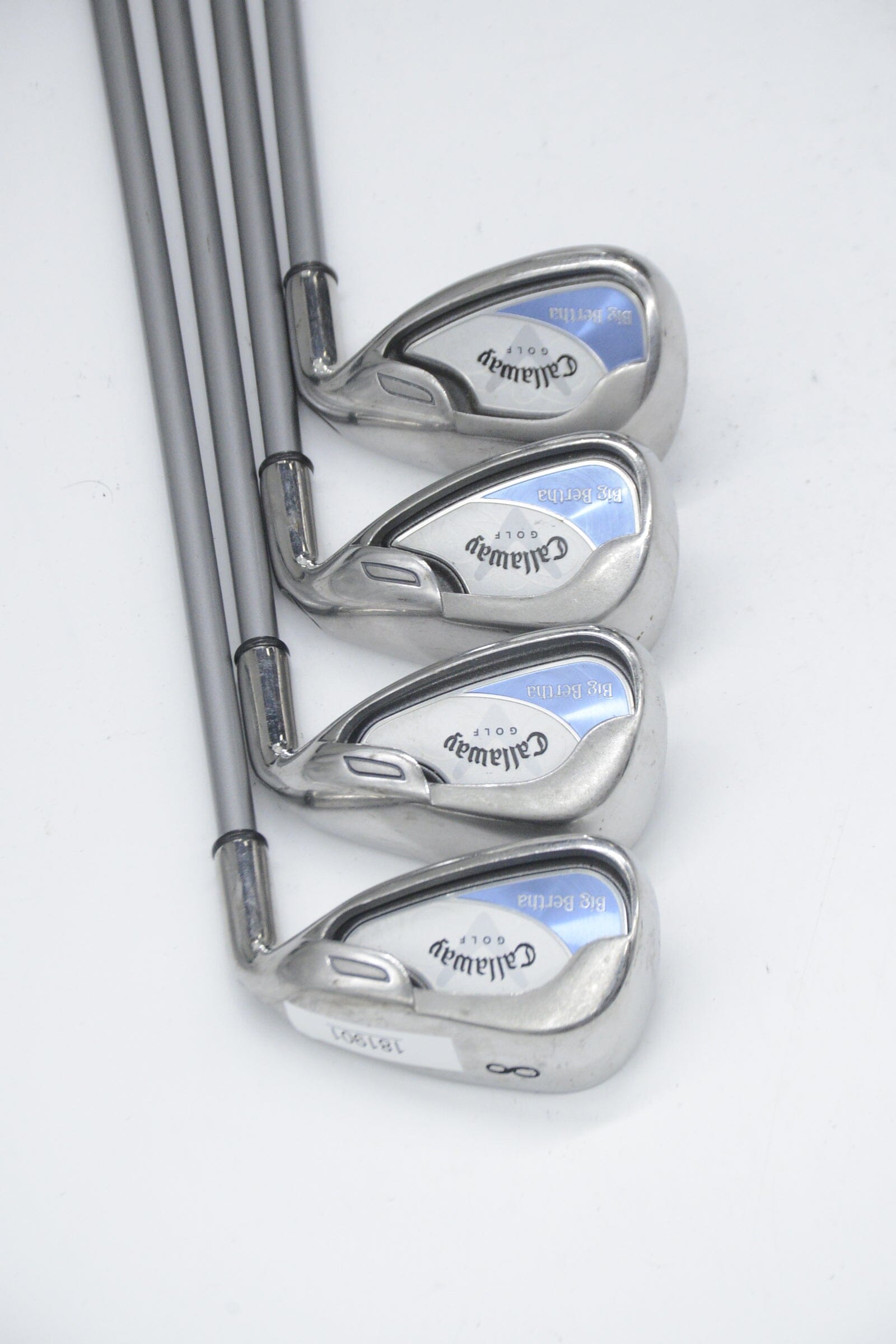 Women's Callaway Big Bertha 2006 8-PW, SW Iron Set W Flex -0.25" Golf Clubs GolfRoots