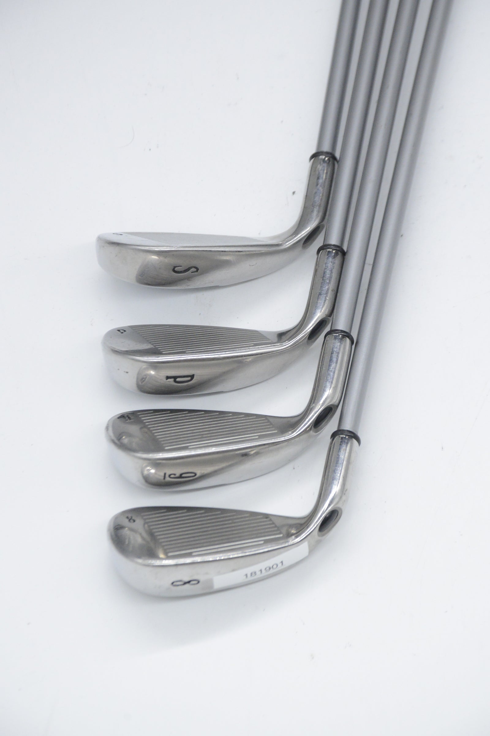 Women's Callaway Big Bertha 2006 8-PW, SW Iron Set W Flex -0.25"
