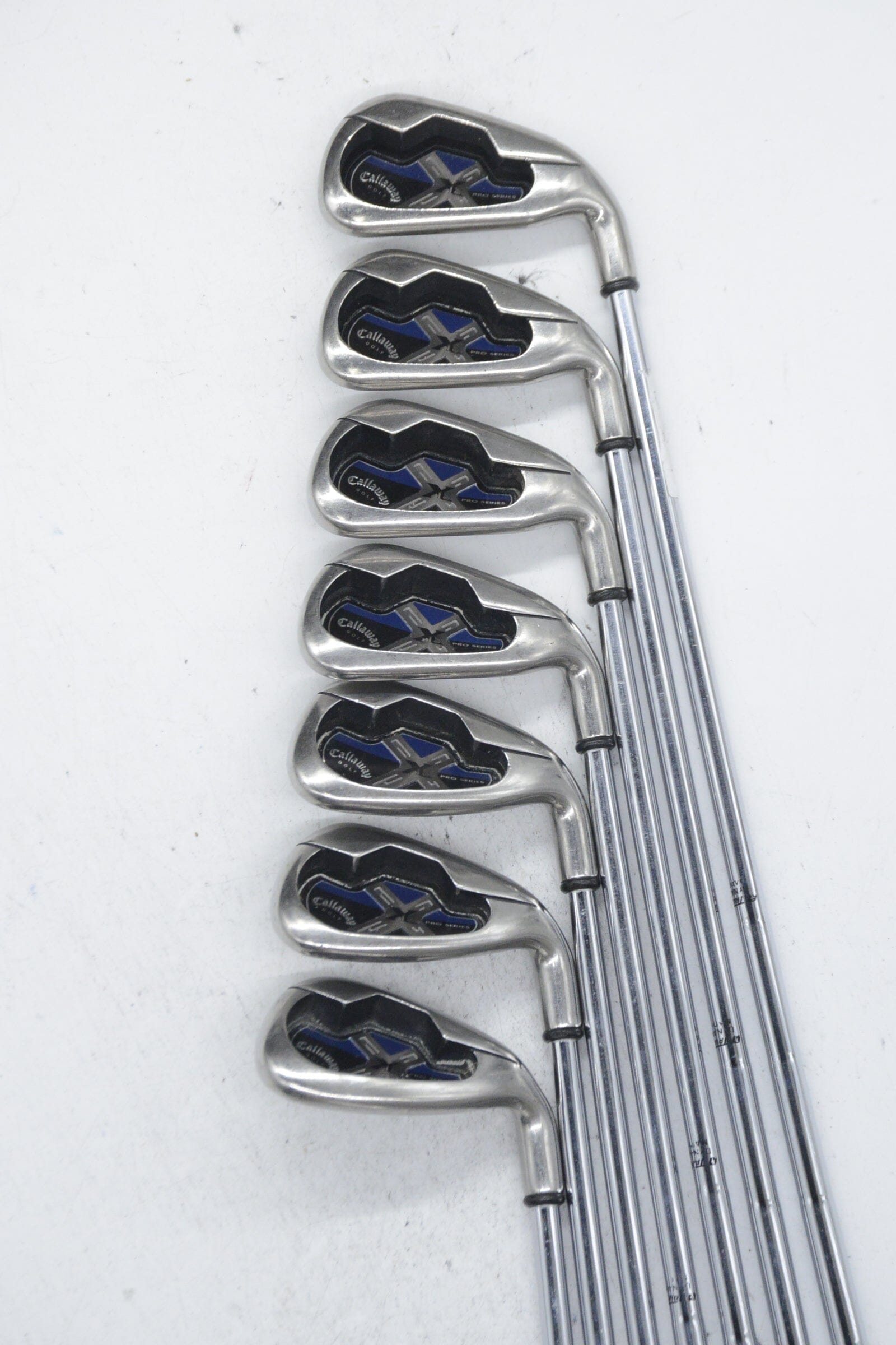 Callaway X-18 Pro Series 4-PW Iron Set S Flex -0.25" Golf Clubs GolfRoots