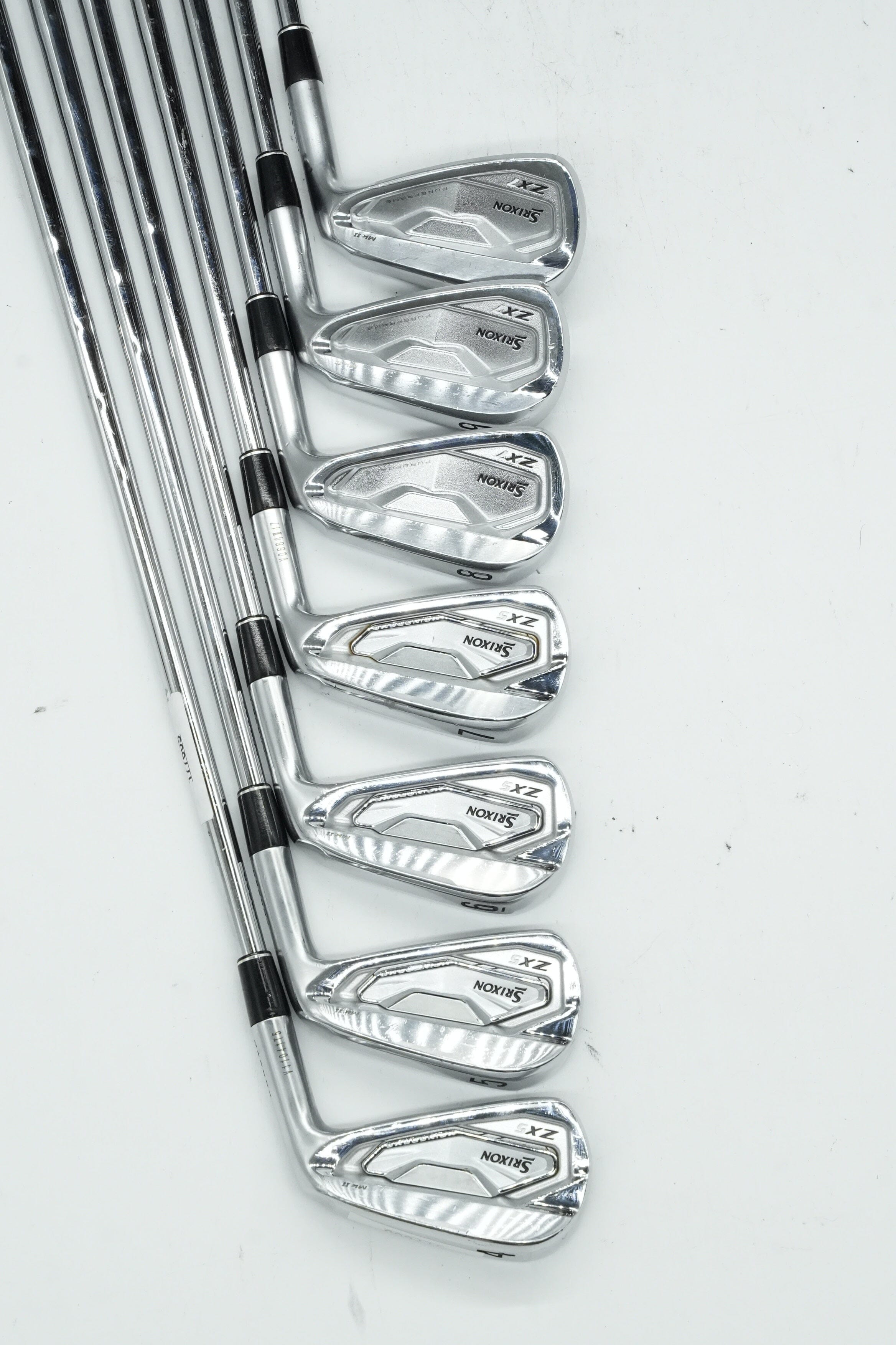 Srixon Zx5 Mk II / Zx7 MkII Combo 4-PW Iron Set S Flex +0.25" Golf Clubs GolfRoots