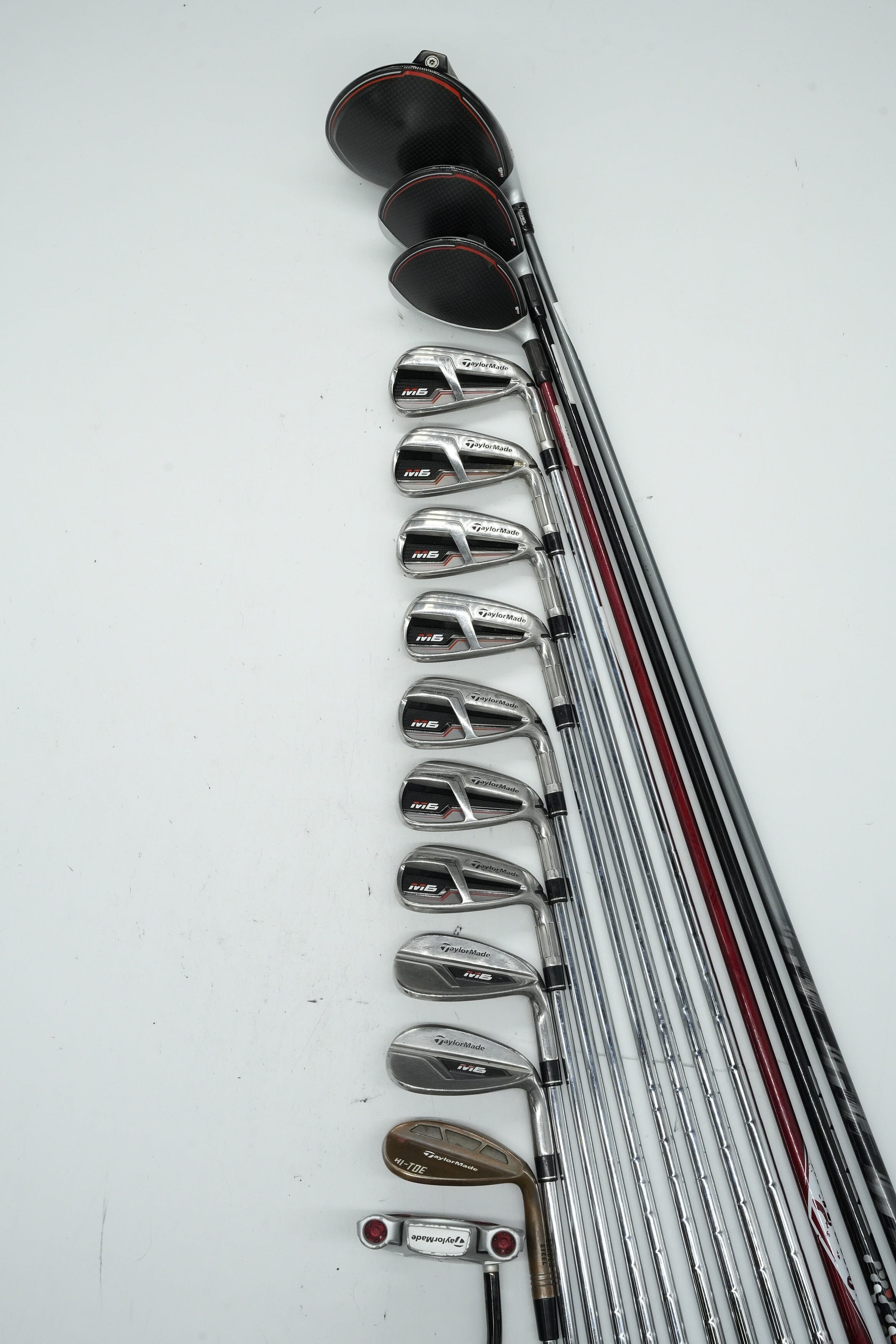 TaylorMade M6 Mixed Full Set R Flex +0.75" Golf Clubs GolfRoots