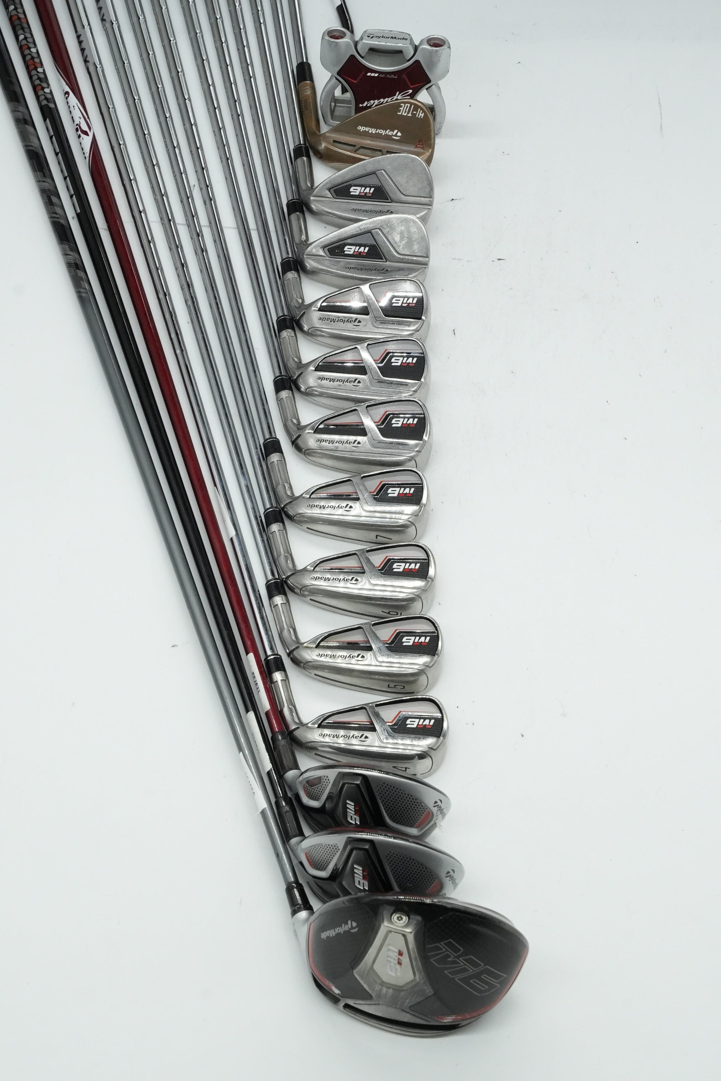 TaylorMade M6 Mixed Full Set R Flex +0.75" Golf Clubs GolfRoots