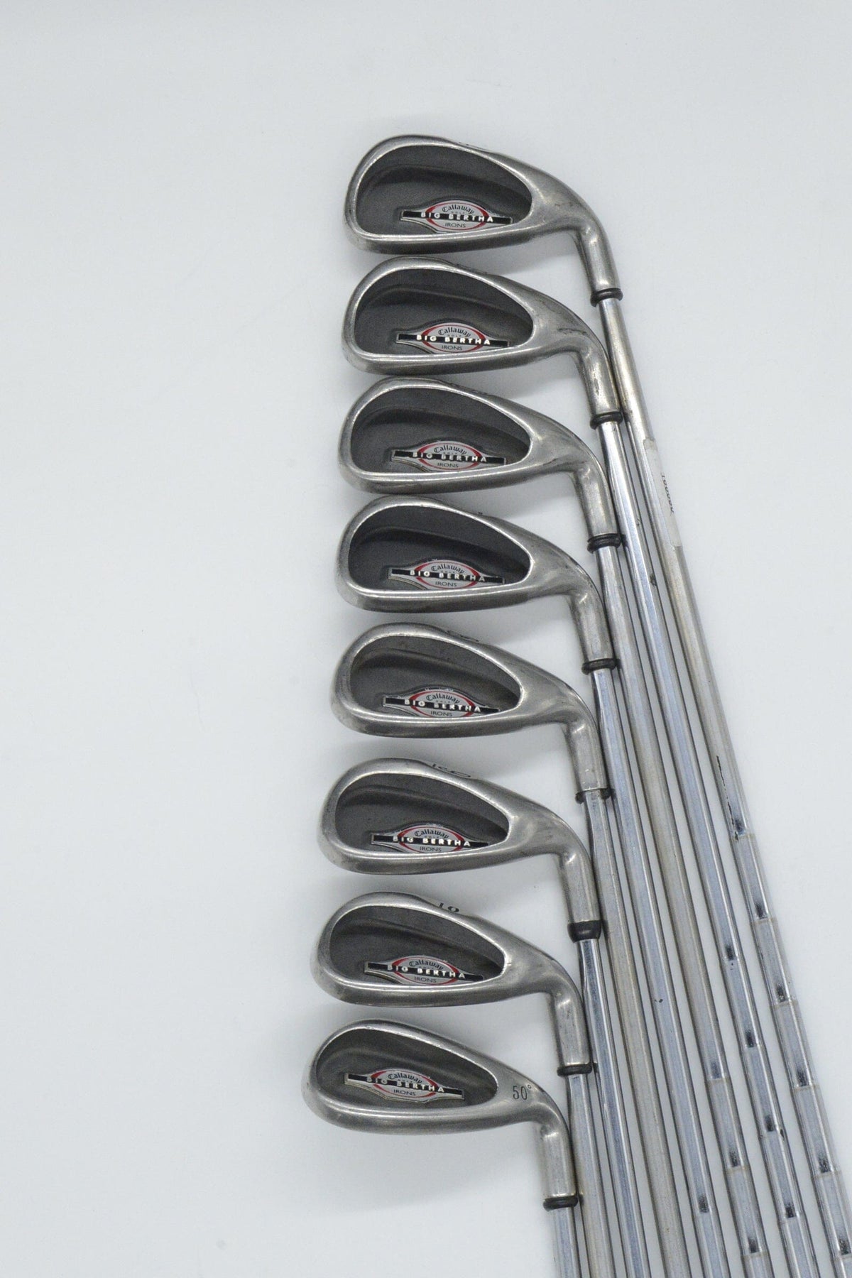 Callaway Big Bertha 2002 4-GW Iron Set Uniflex +2" Golf Iron Sets Callaway