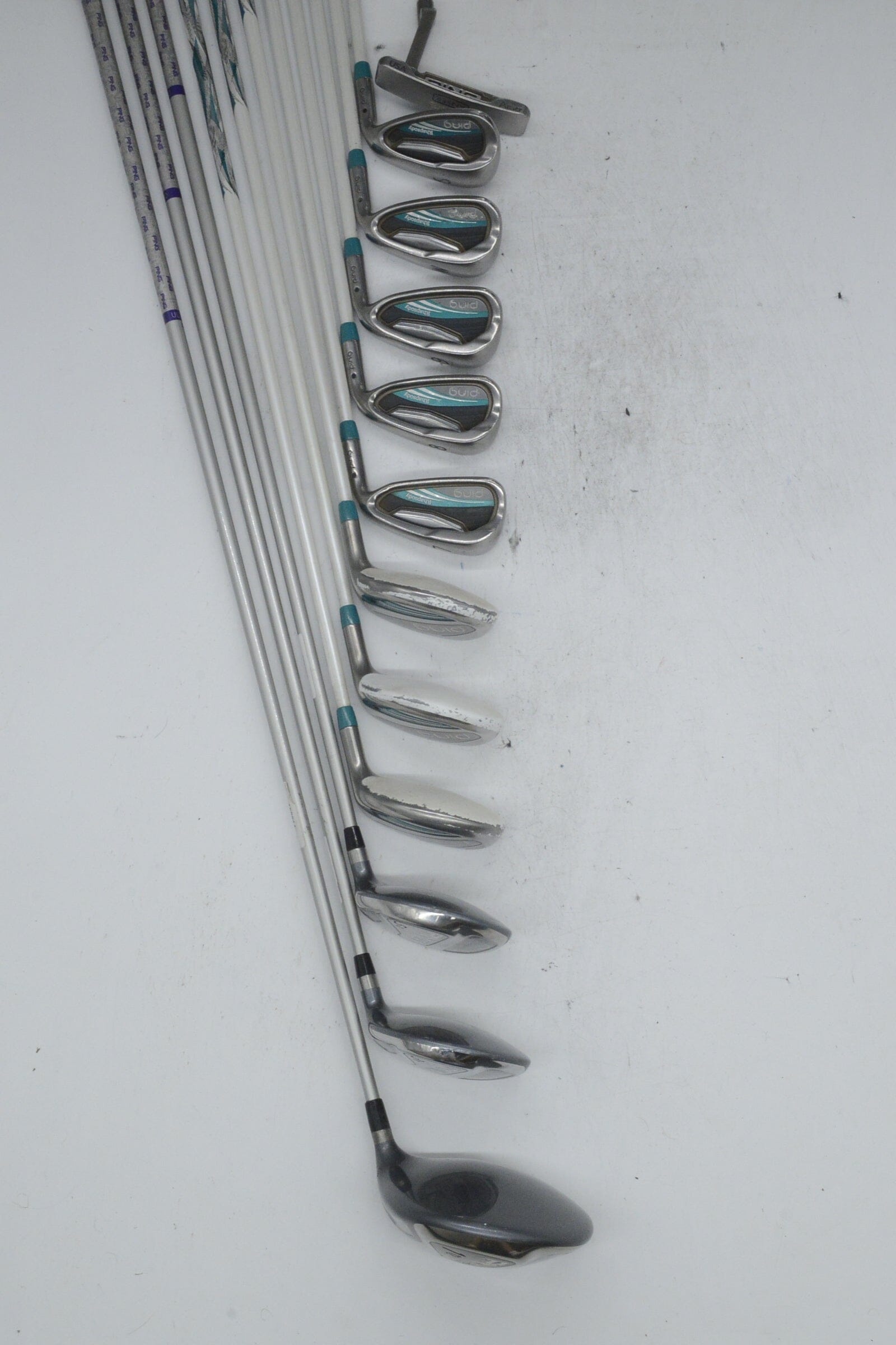 Women's Ping Rhapsody 2015 Mixed Full Set W Flex +0.25" Golf Clubs GolfRoots