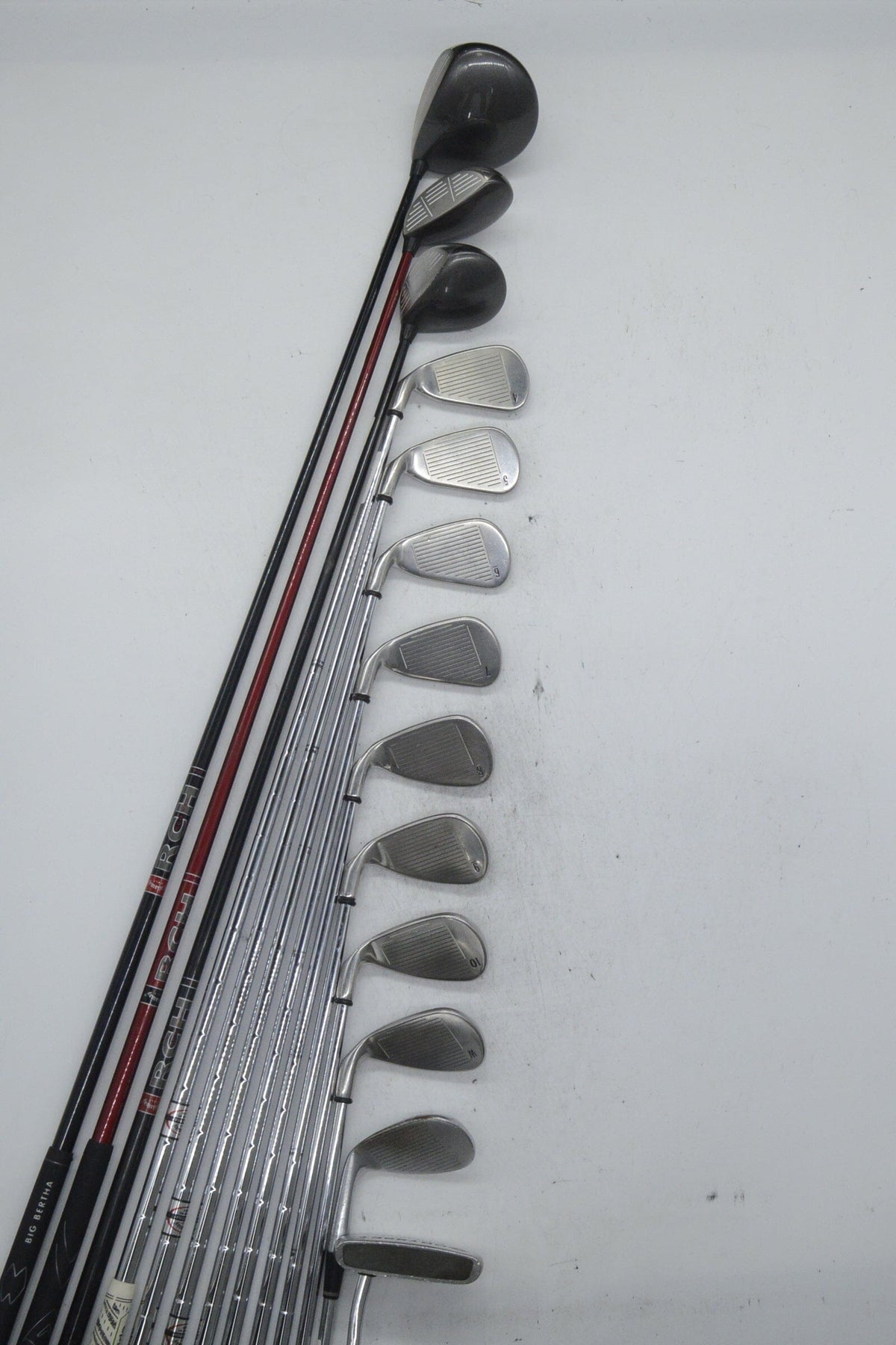 Callaway Big Bertha 2004 Mixed Full Set Uniflex Std Length Golf Clubs GolfRoots
