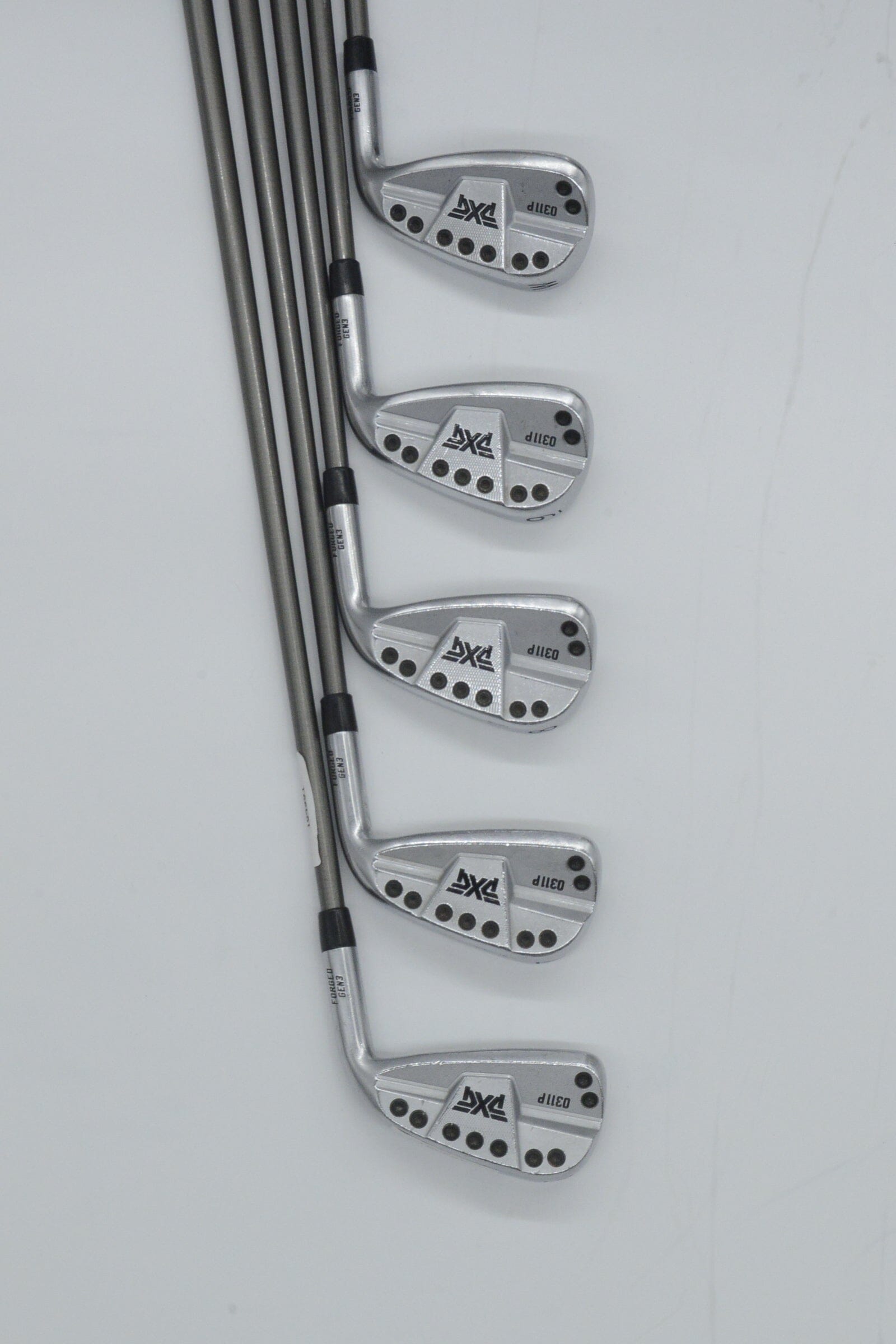 PXG 0311P Gen 3 5, 7-PW Iron Set R Flex -0.5" Golf Clubs GolfRoots