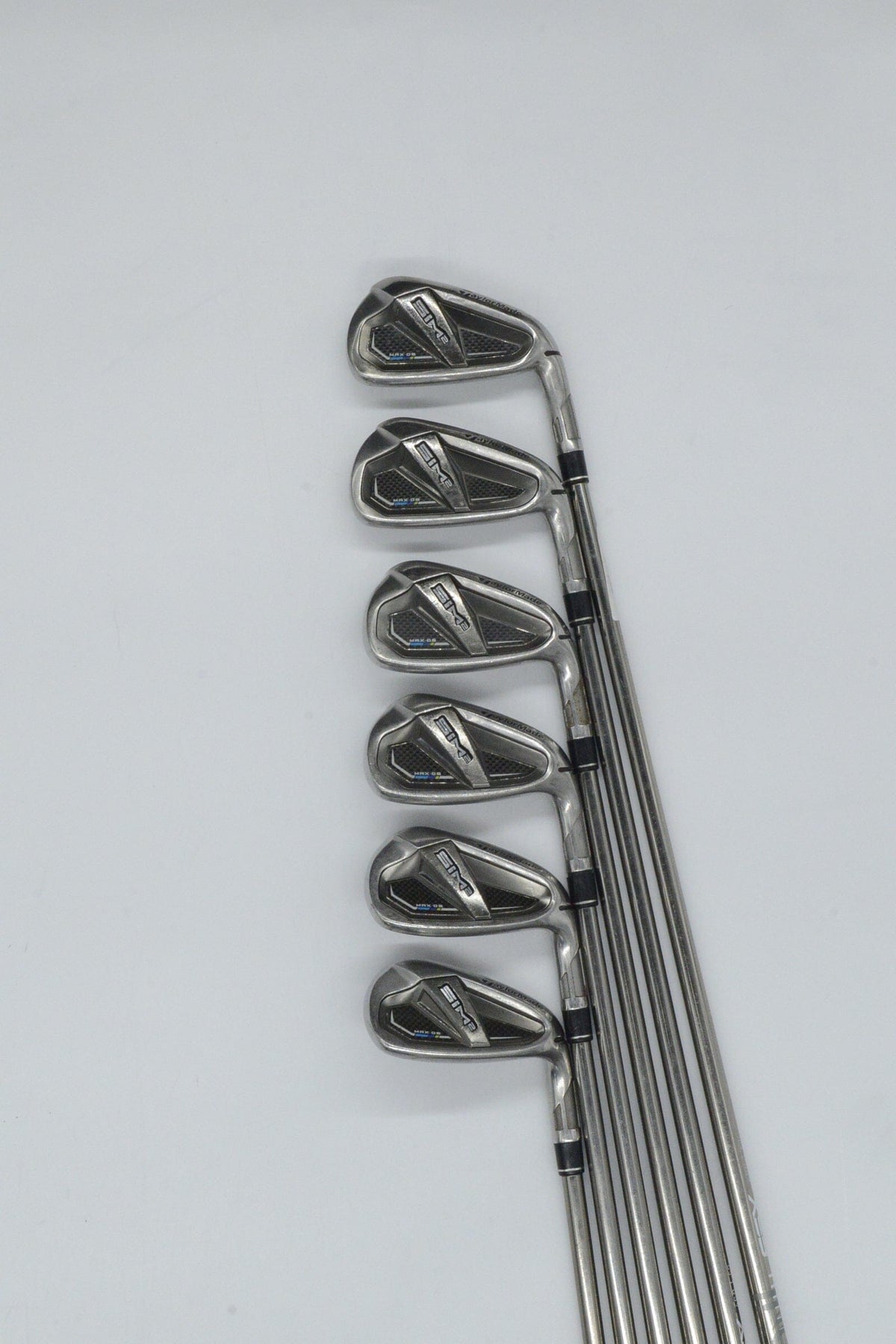 TaylorMade SIM2 Max OS 6-AW Iron Set SR Flex -0.5" Golf Iron Sets TaylorMade
