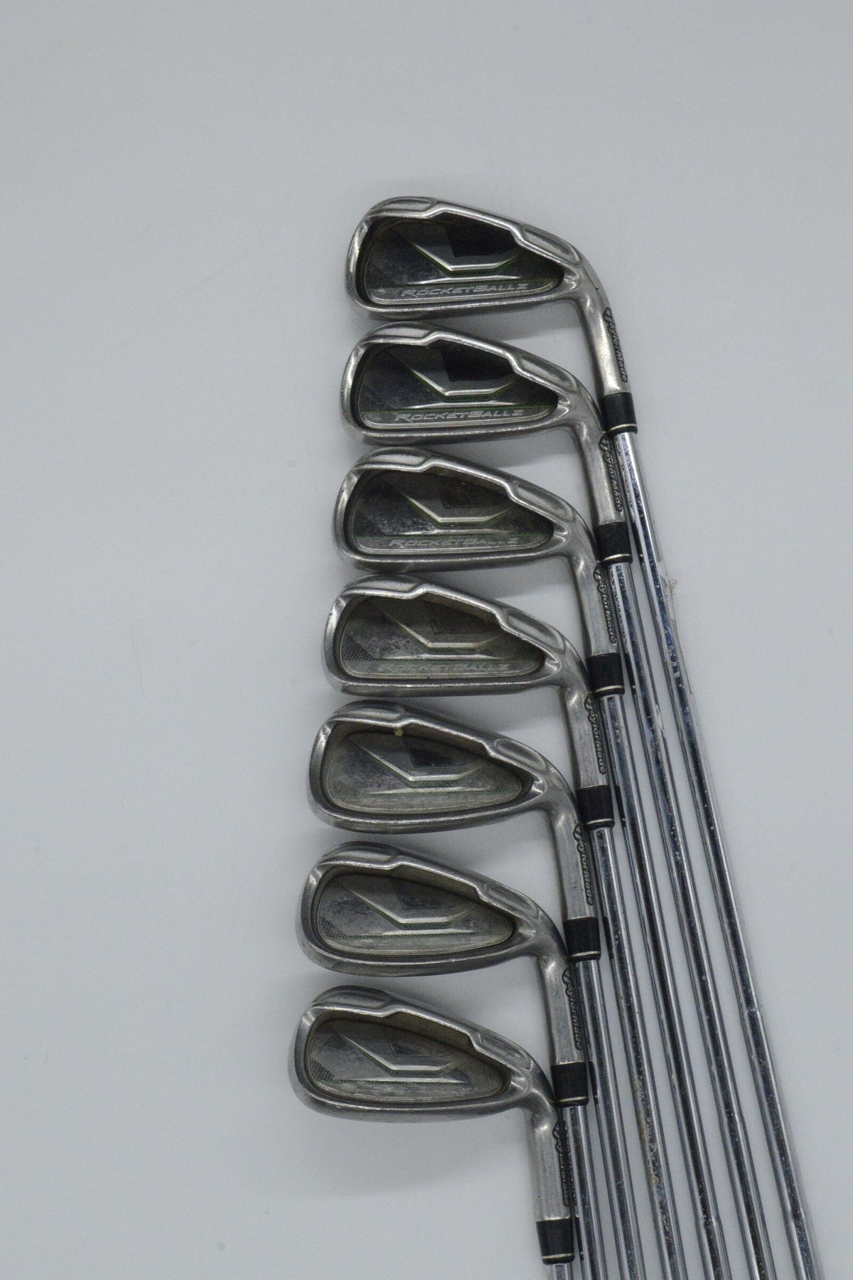 TaylorMade Rocketballz HL 4-PW Iron Set R Flex +0.5" Golf Iron Sets TaylorMade