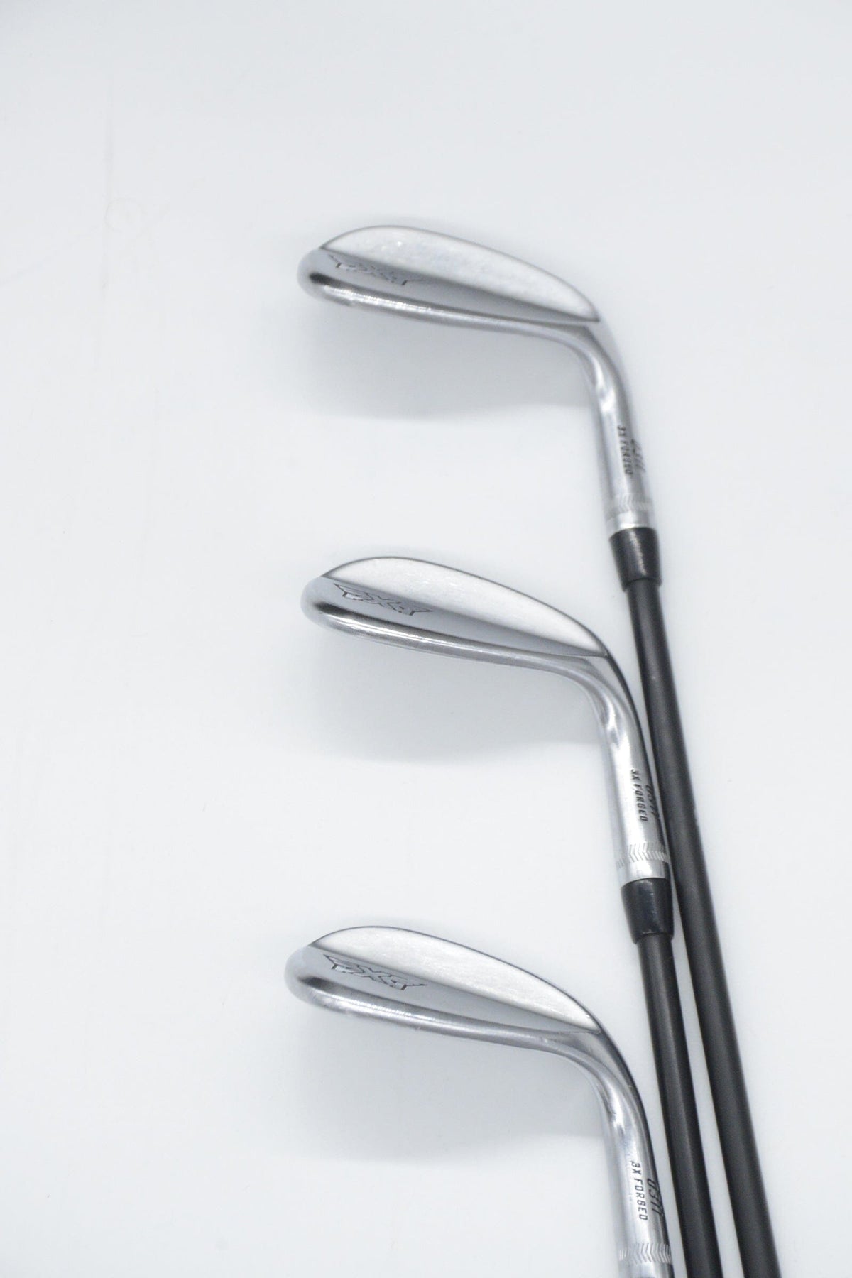 PXG 0311 3X Forged Chrome 52, 56, 60 Degree Wedge Set R Flex Golf Clubs GolfRoots