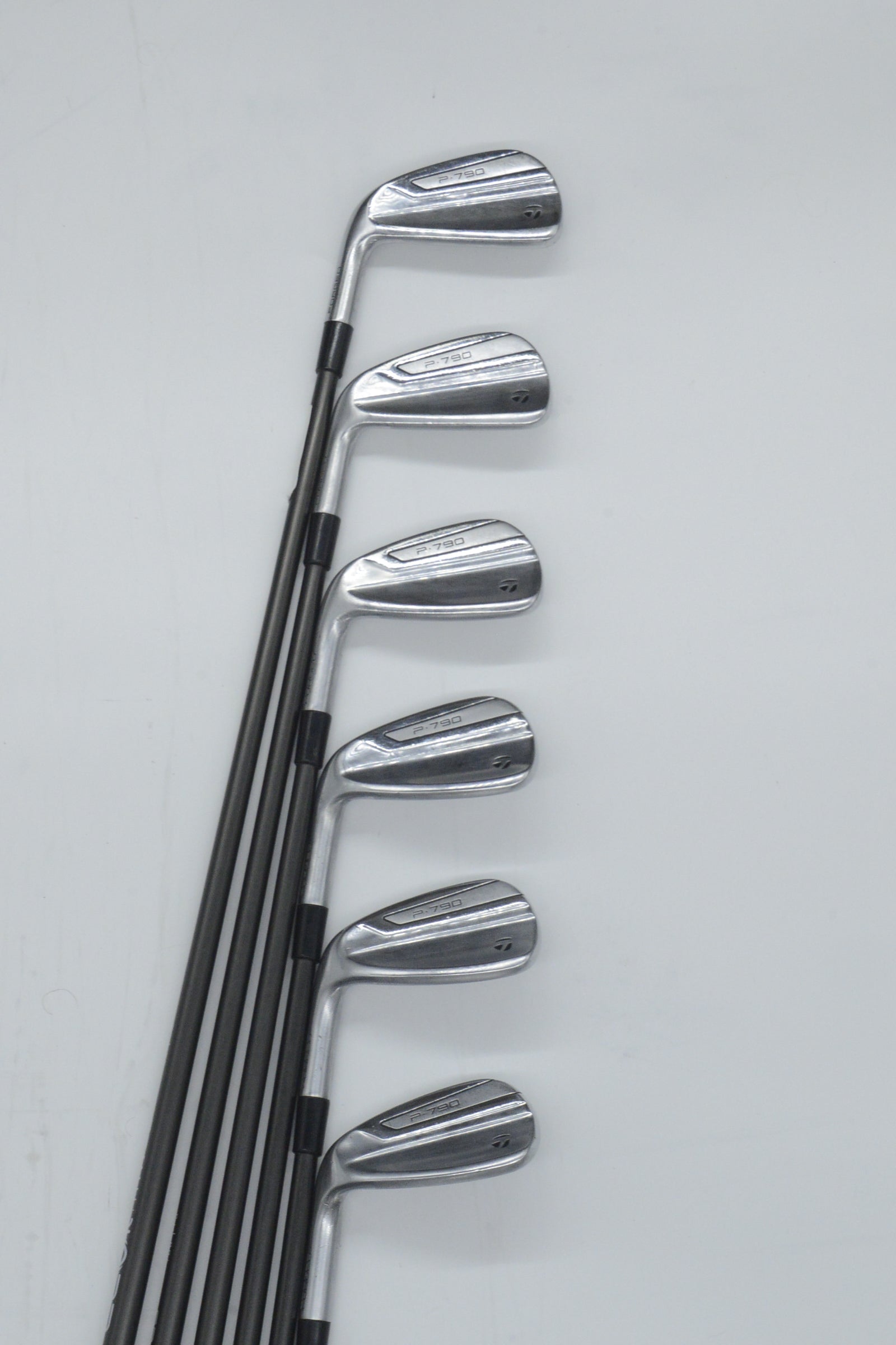 Lefty TaylorMade P790 2019 6-AW Iron Set R Flex +0.5"