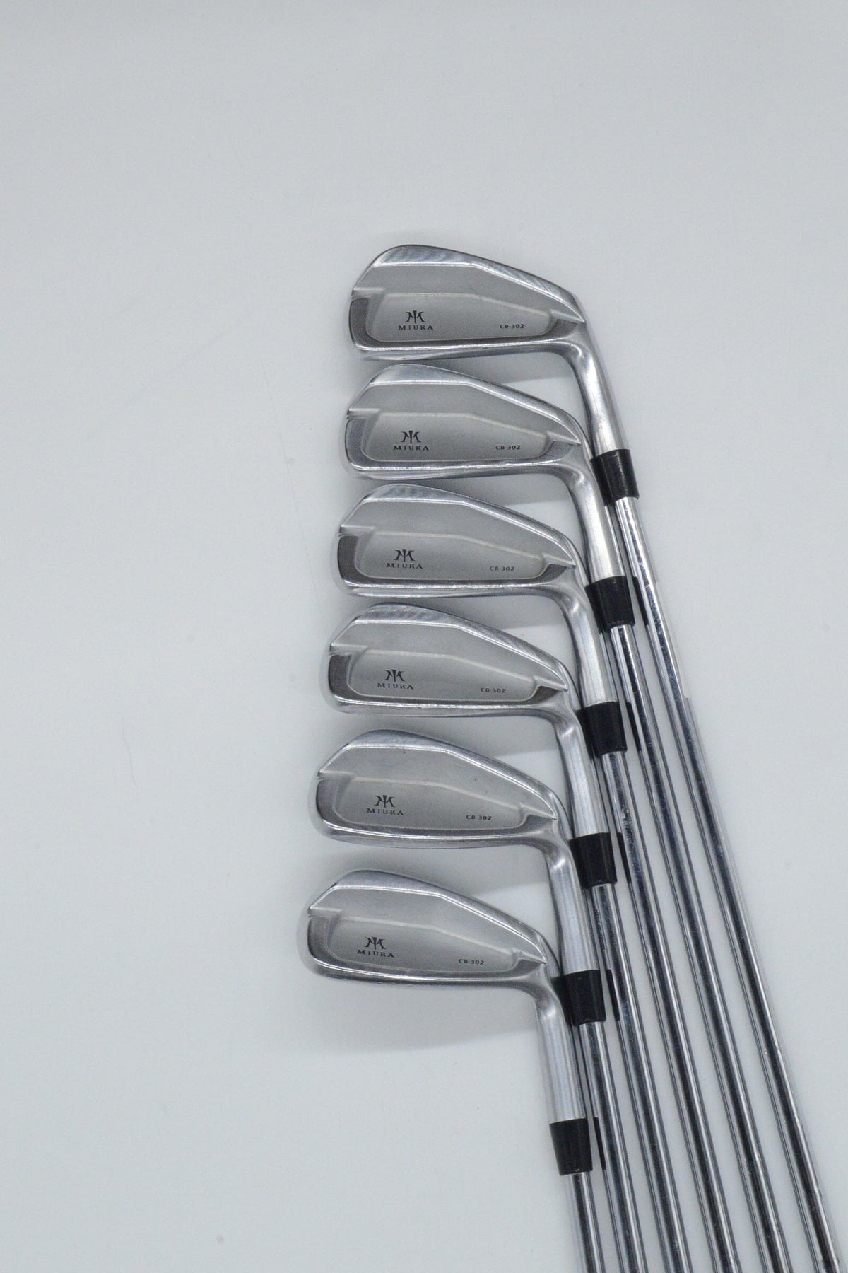 Miura CB-302 5-PW Iron Set S Flex Std Length Golf Iron Sets Miura