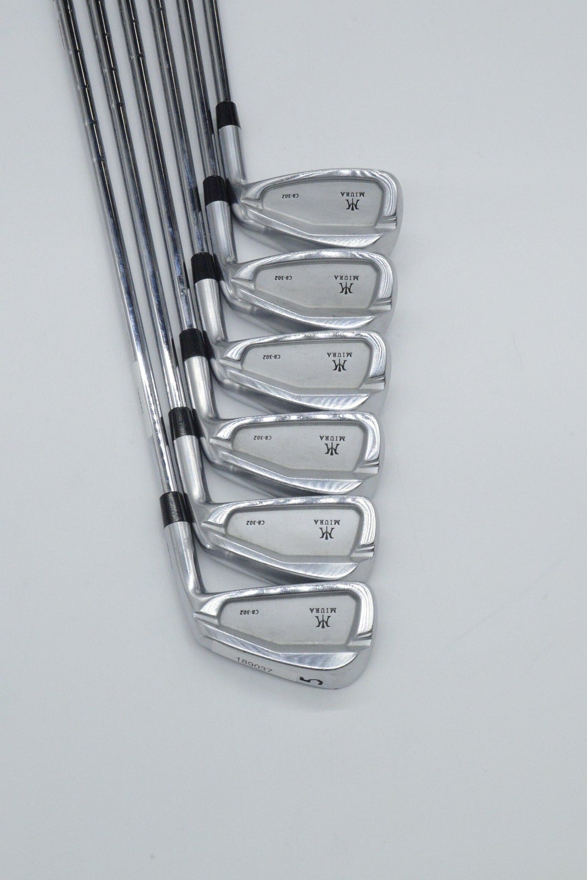 Miura CB-302 5-PW Iron Set S Flex Std Length Golf Iron Sets Miura