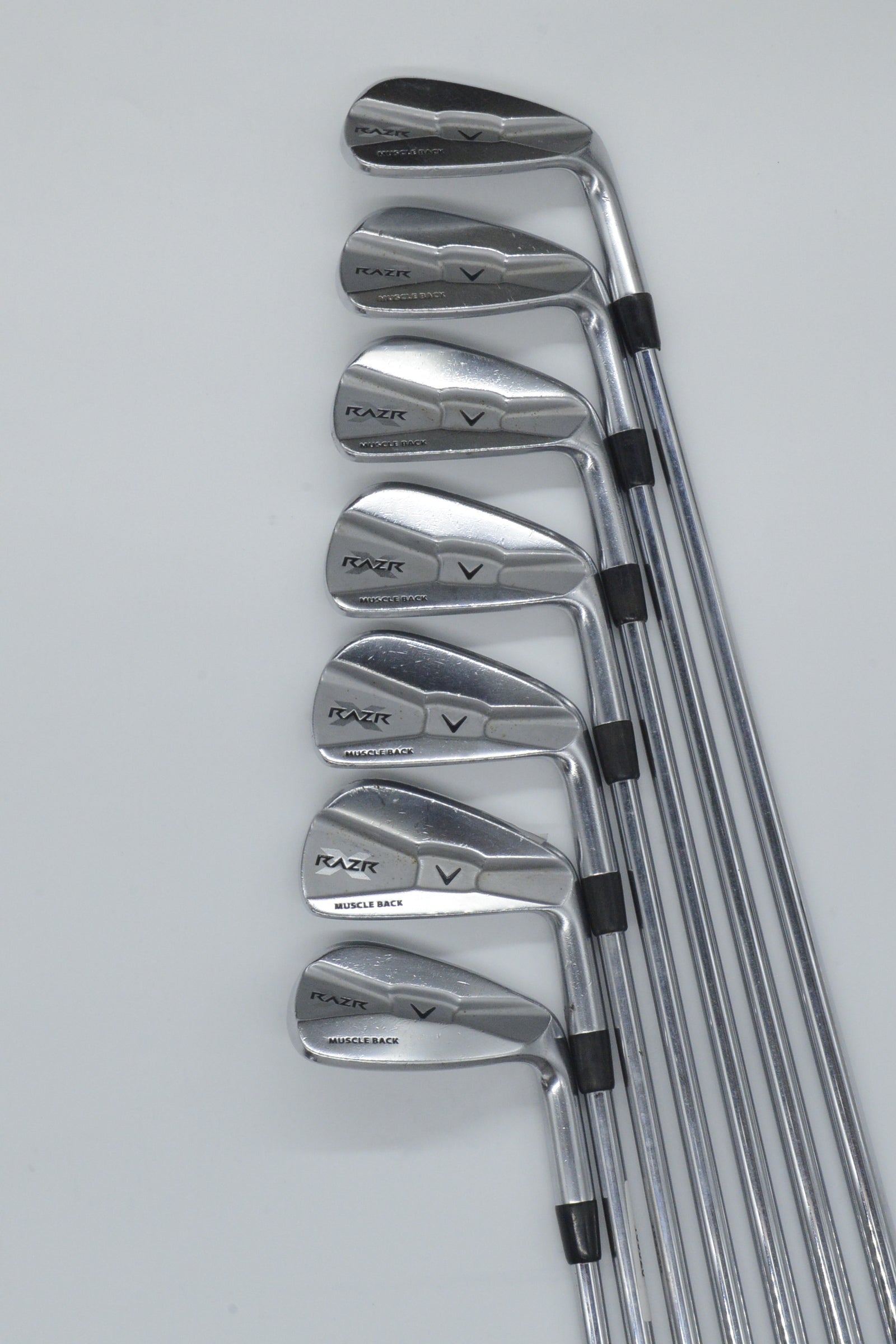 Callaway RAZR X Muscleback 3-6, 8-PW Iron Set R Flex Std Length