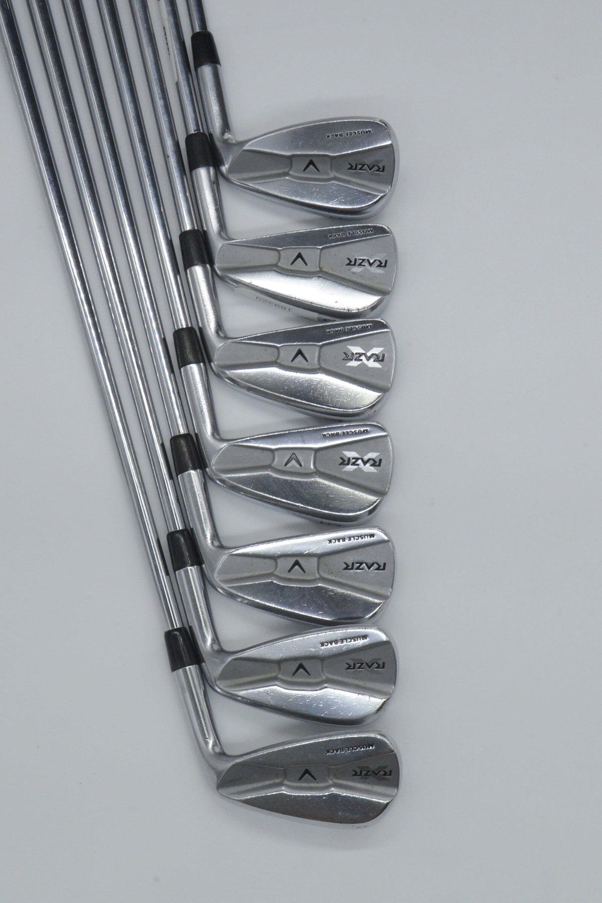 Callaway RAZR X Muscleback 3-6, 8-PW Iron Set R Flex Std Length Golf Clubs GolfRoots