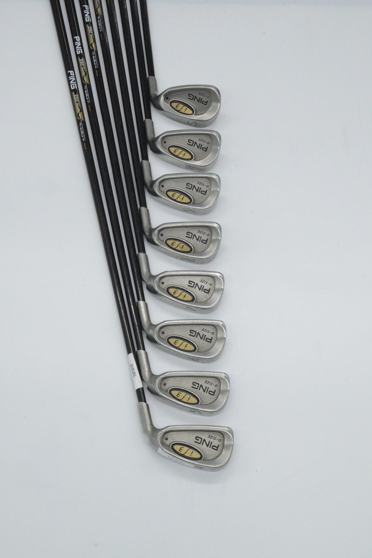 Ping I3 O-Size 4-PW, SW Iron Set R Flex +0.25" Golf Iron Sets Ping