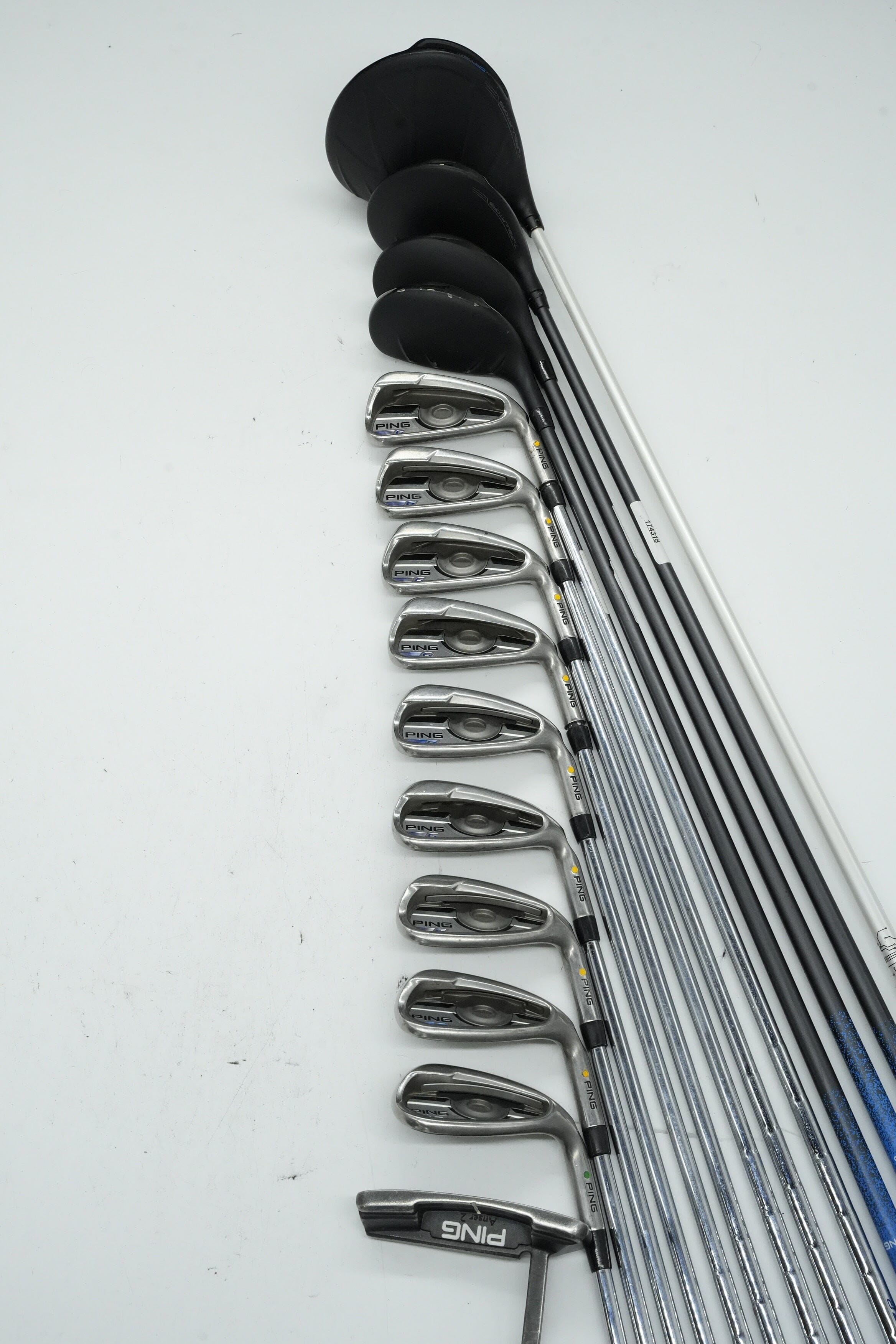 Ping G Mixed Full Set R Flex +0.25" Golf Clubs GolfRoots