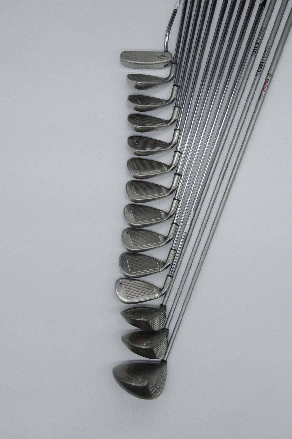 Callaway Big Bertha 2002 Mixed Full Set R Flex +1" Golf Club Sets Callaway