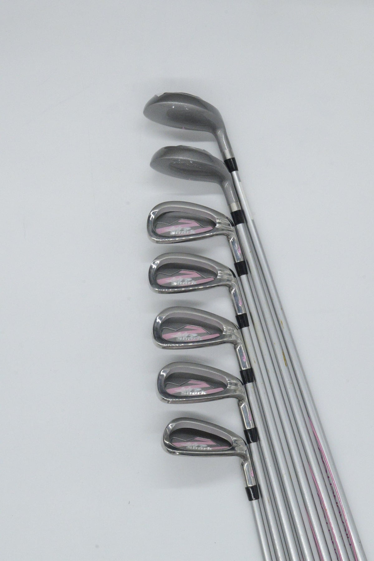 Women's Lady Shark Hi-Launch 5H-6H, 7-PW, SW Iron Set W Flex -0.25" Golf Iron Sets Lady Shark