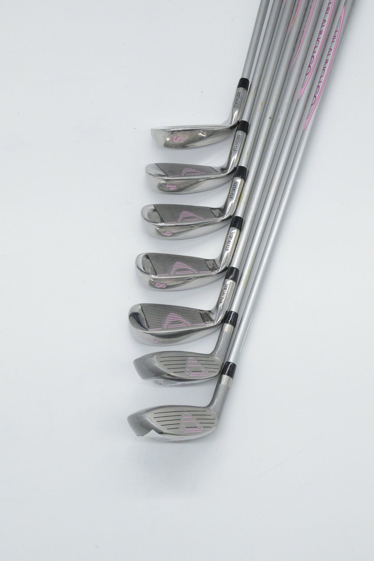 Women's Lady Shark Hi-Launch 5H-6H, 7-PW, SW Iron Set W Flex -0.25" Golf Iron Sets Lady Shark