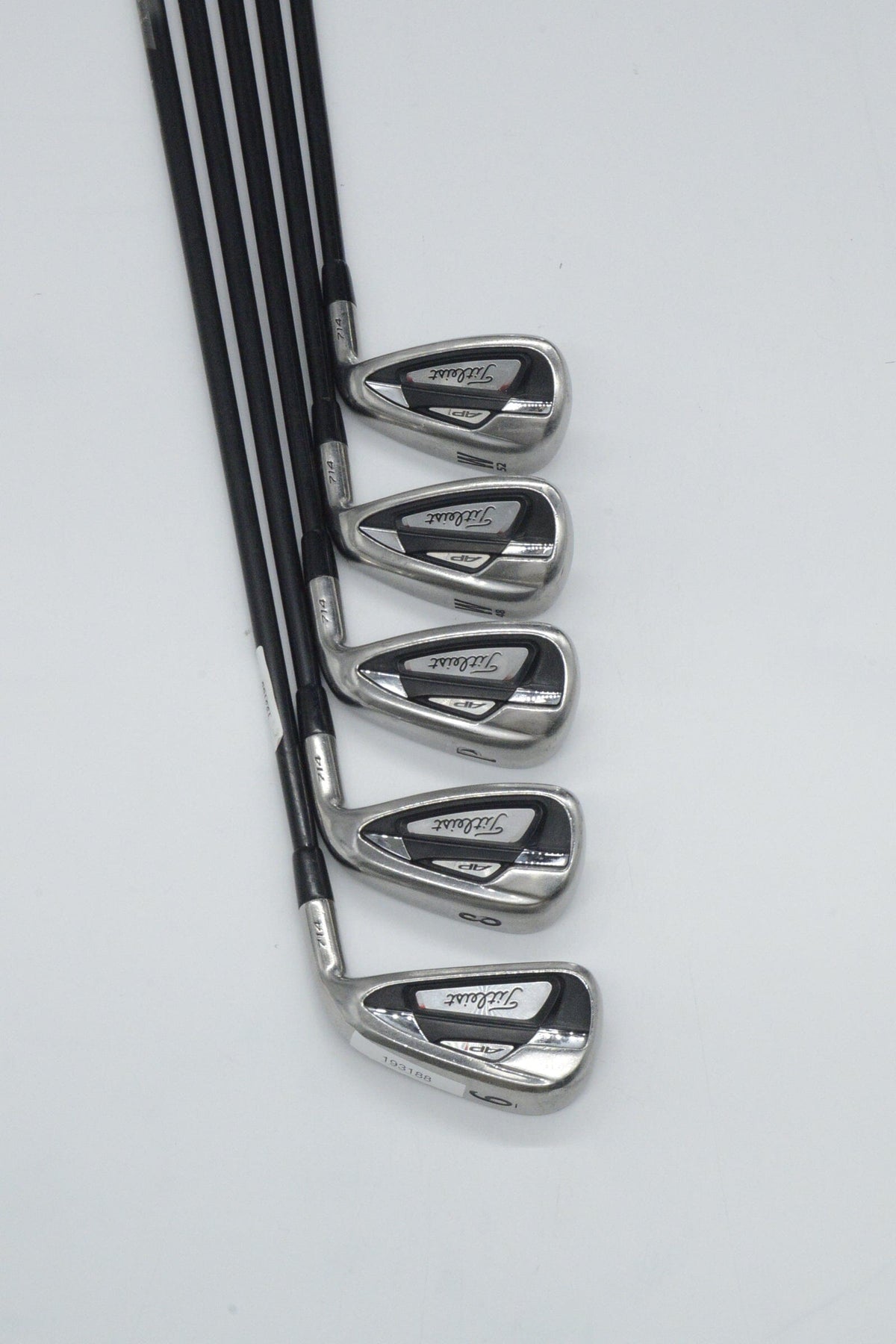 Titleist 714 AP1 6, 8-AW Iron Set S Flex -0.5" Golf Iron Sets Titleist