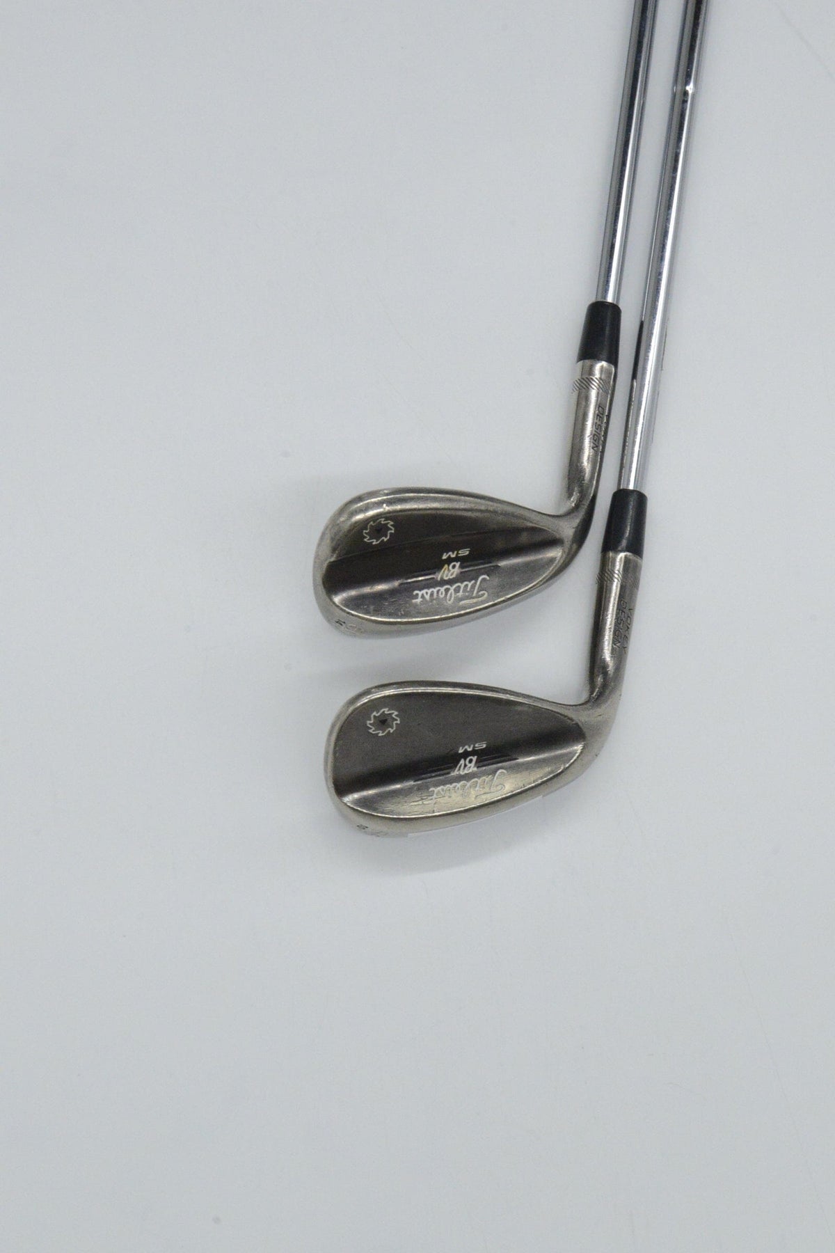 Lefty Titleist Vokey SM7 Brushed Steel 56 & 60 Degree Wedge Set Wedge Flex Golf Wedges Titleist