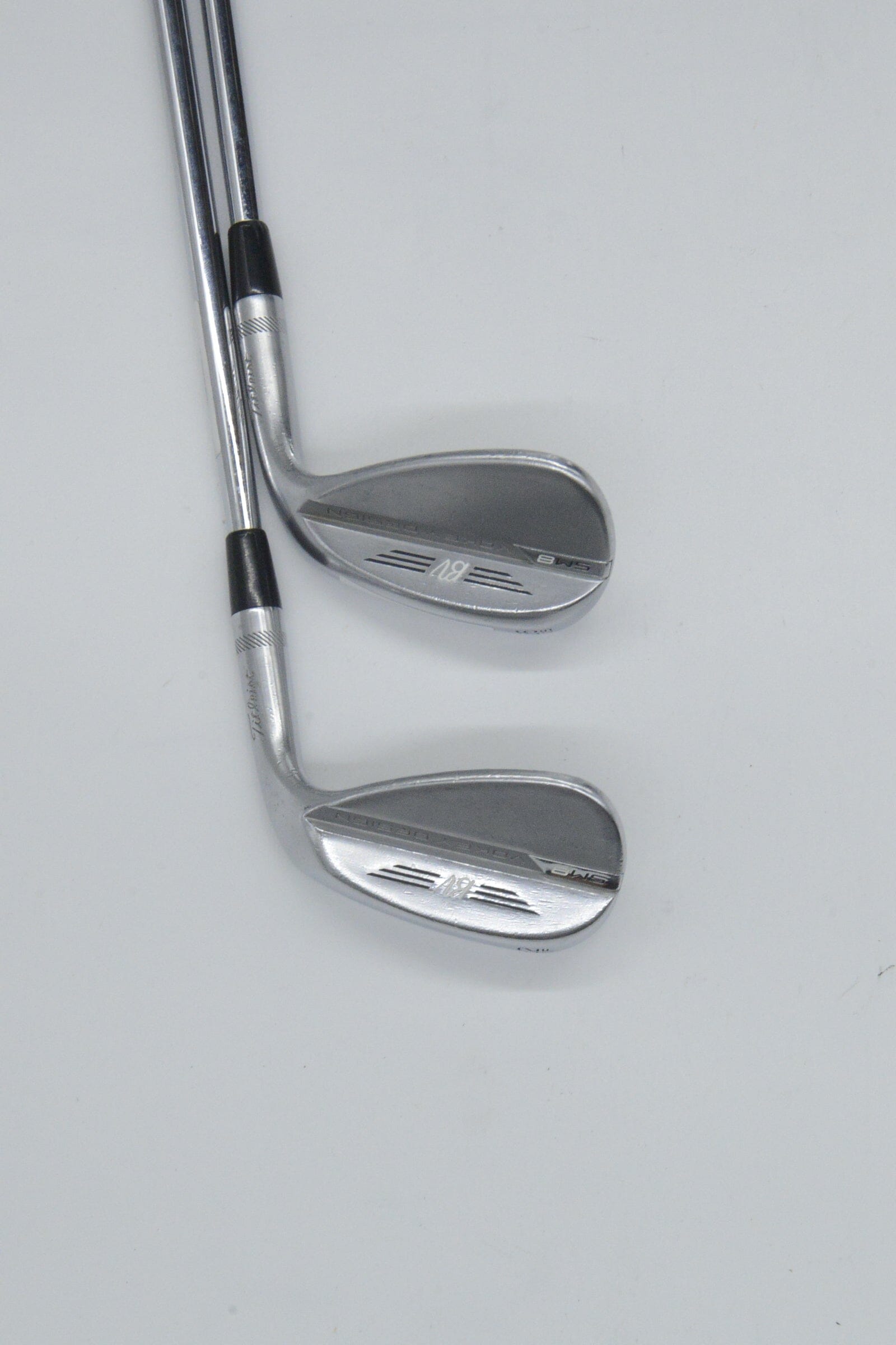 Titleist Vokey SM8 Tour Chrome 52 & 56 Degree Wedge Set R Flex Golf Clubs GolfRoots